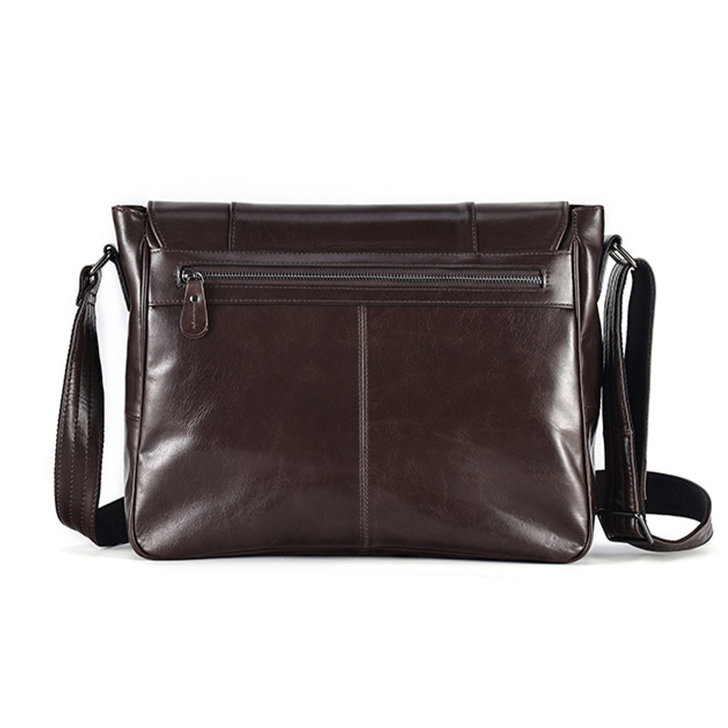 14" Cowhide Computer Crossbody Bag 2