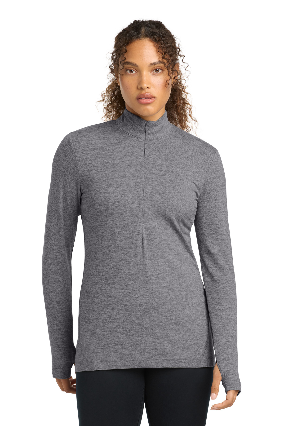 Sport-Tek Women's Exchange 1.5 Long Sleeve 1/2-Zip LST711 30