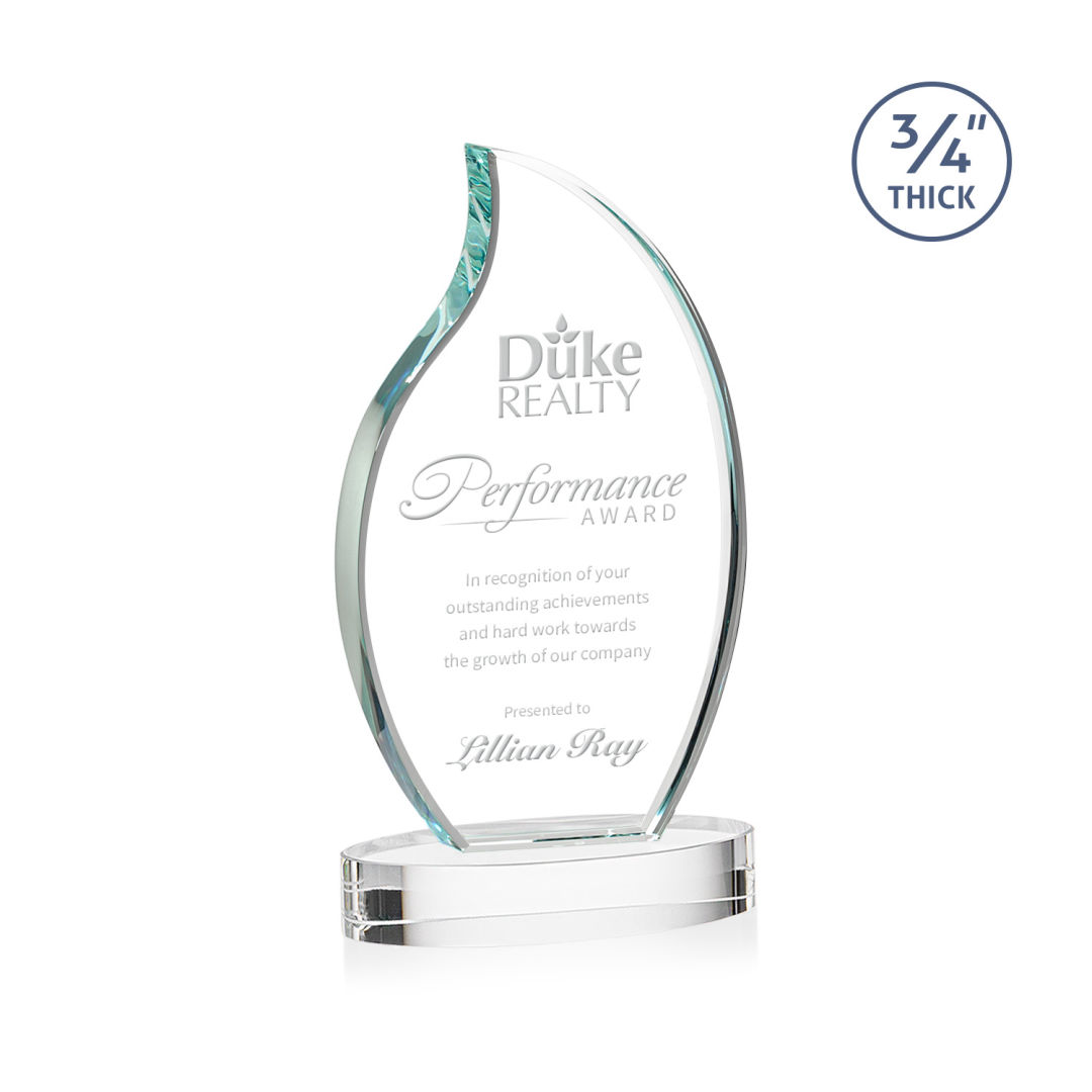 Croydon Flame Award on Alberton Base - Clear 13