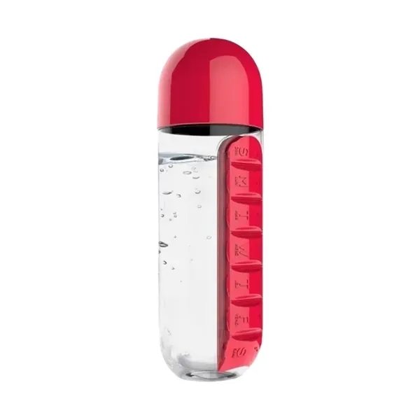 Pill Box and Water Bottle Combo 9