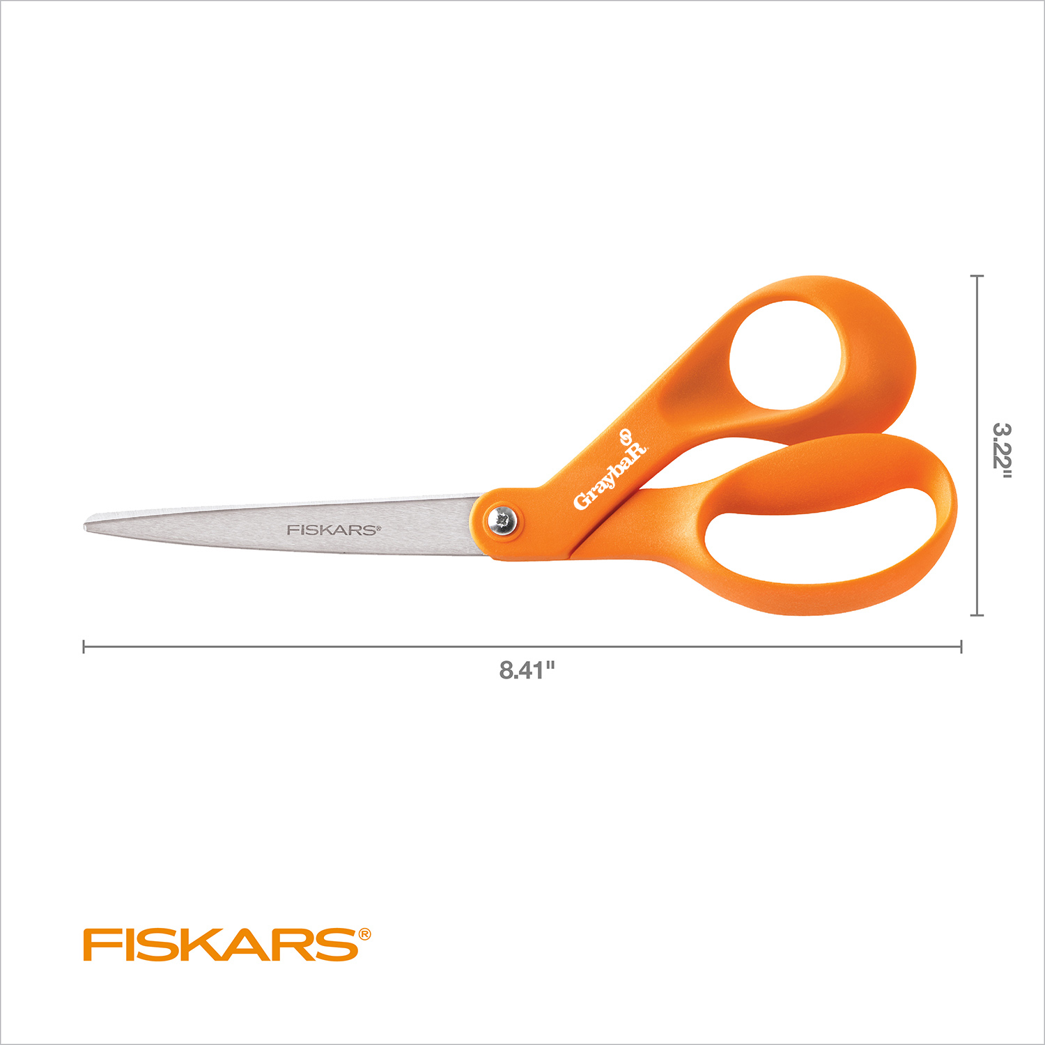 Fiskars® Original Orange-handled Scissors™ (8") 1
