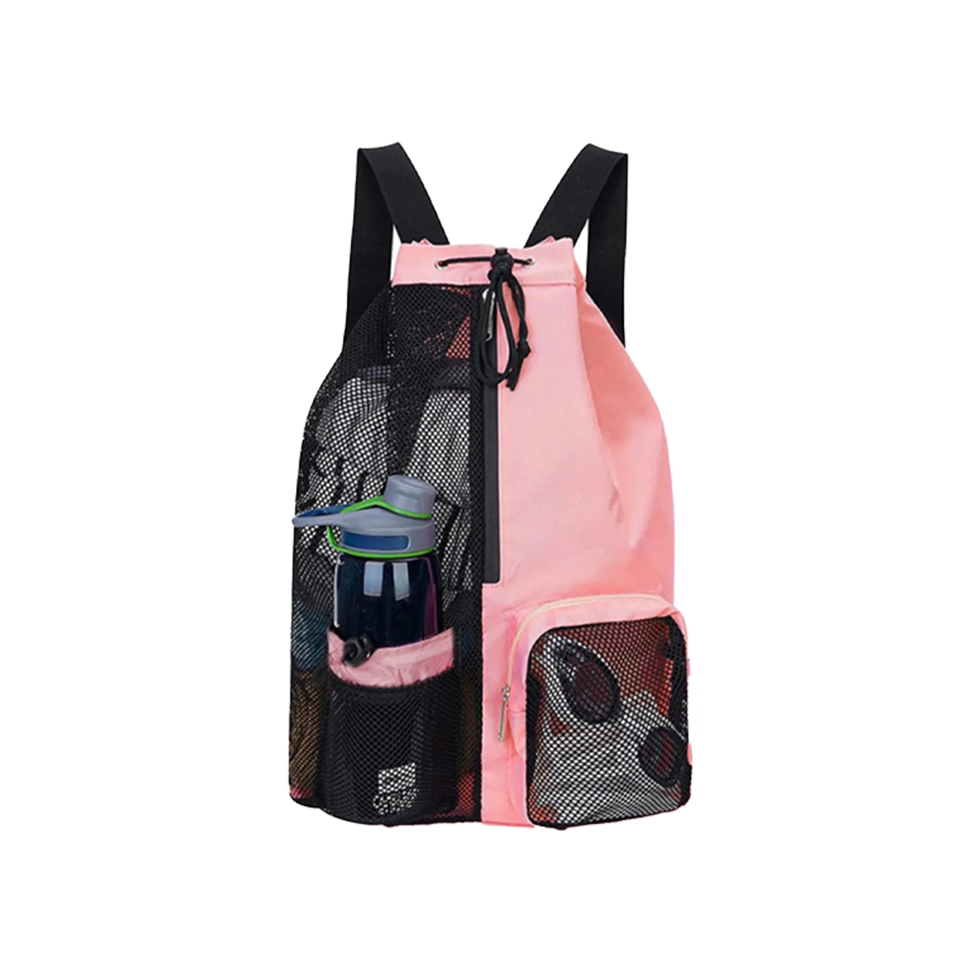 Outdoor Mesh Drawstring Backpack 12