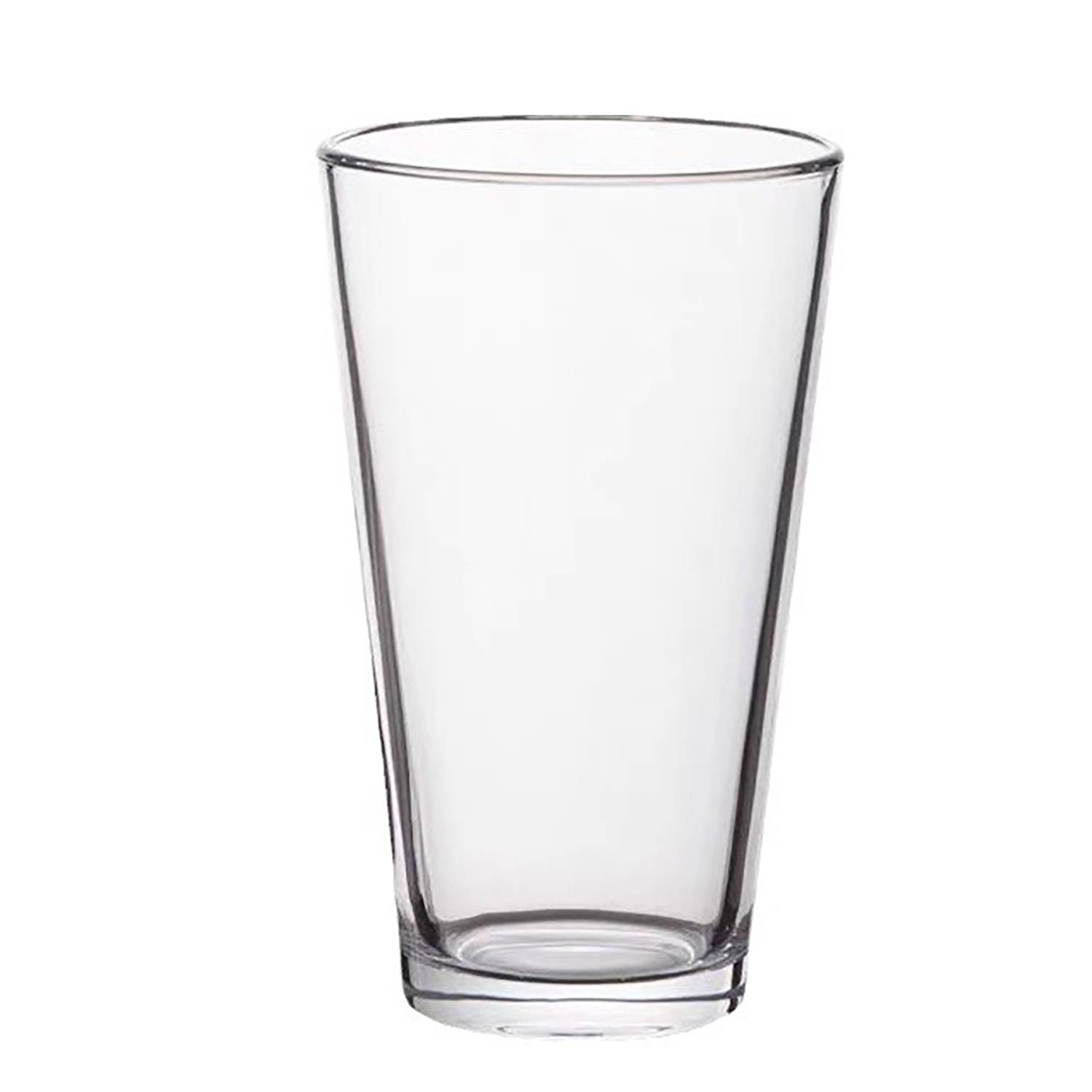 16oz Clear Glass Drinking Cup 3