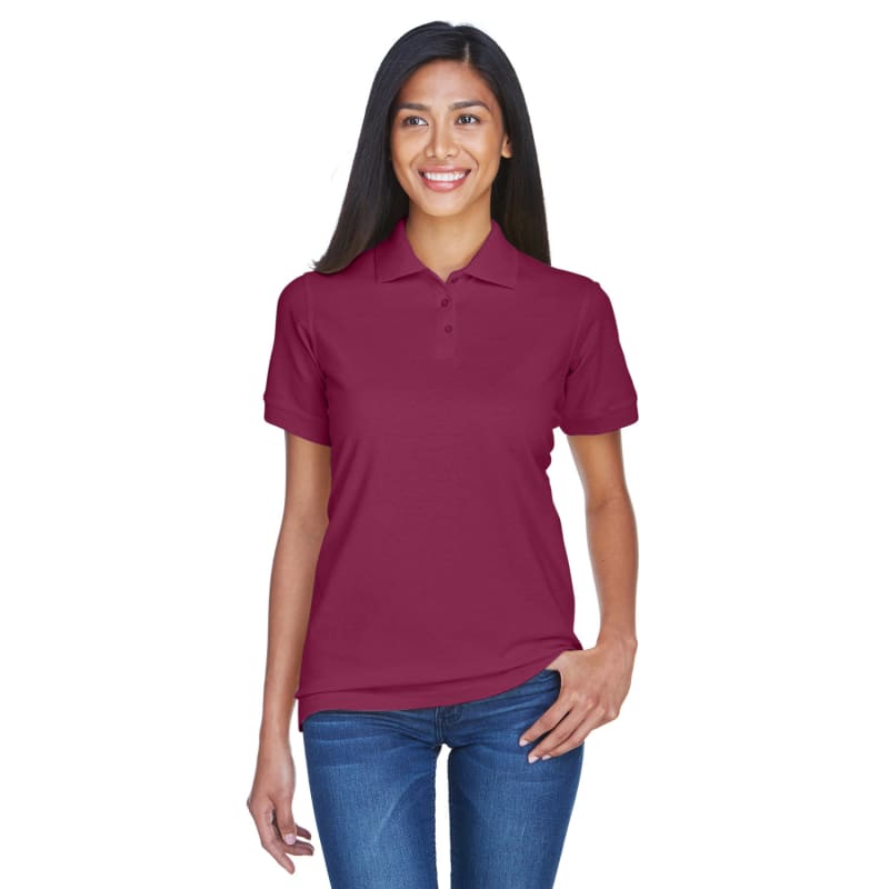 UltraClub Ladies' Classic Piqué Polo 13