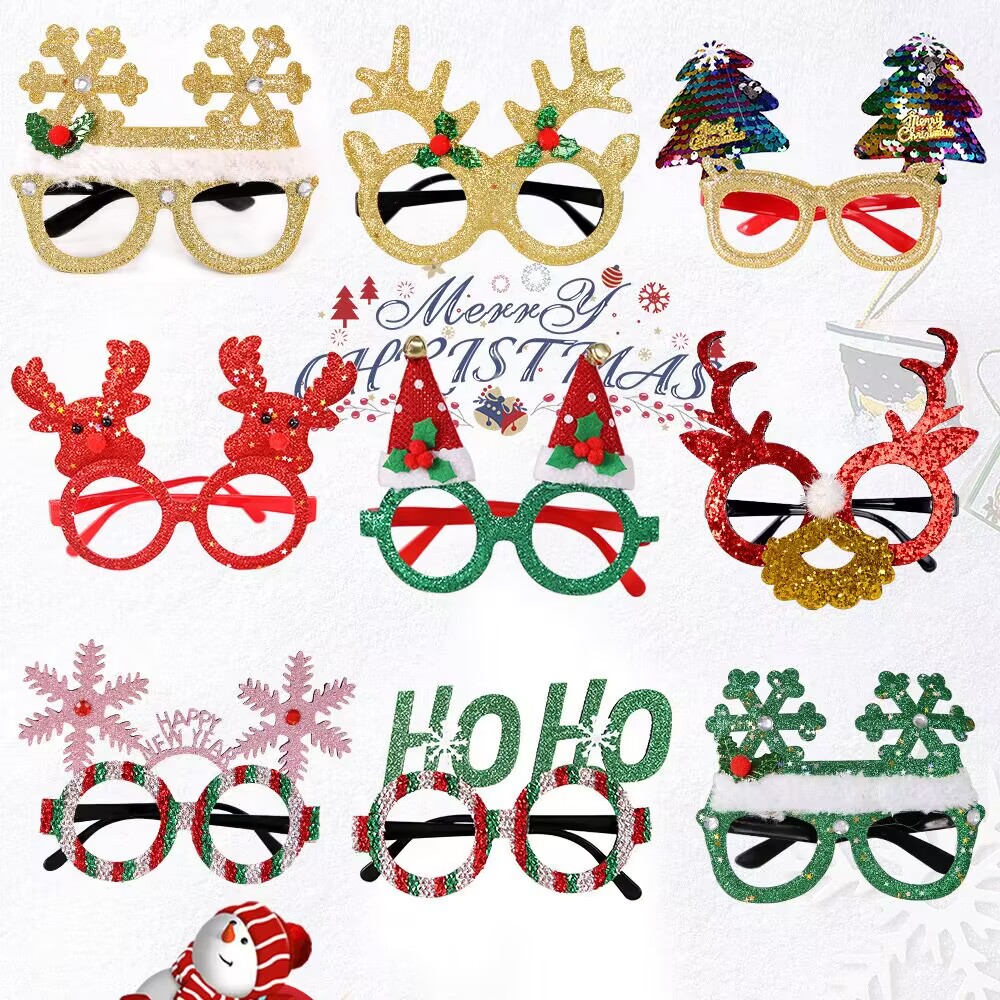 Christmas glasses frames 2