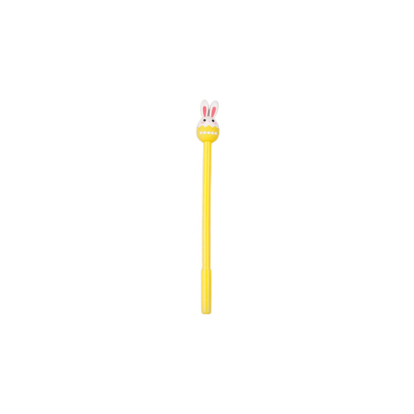 Easter Bunny Egg Gel Pen Black Ink 6