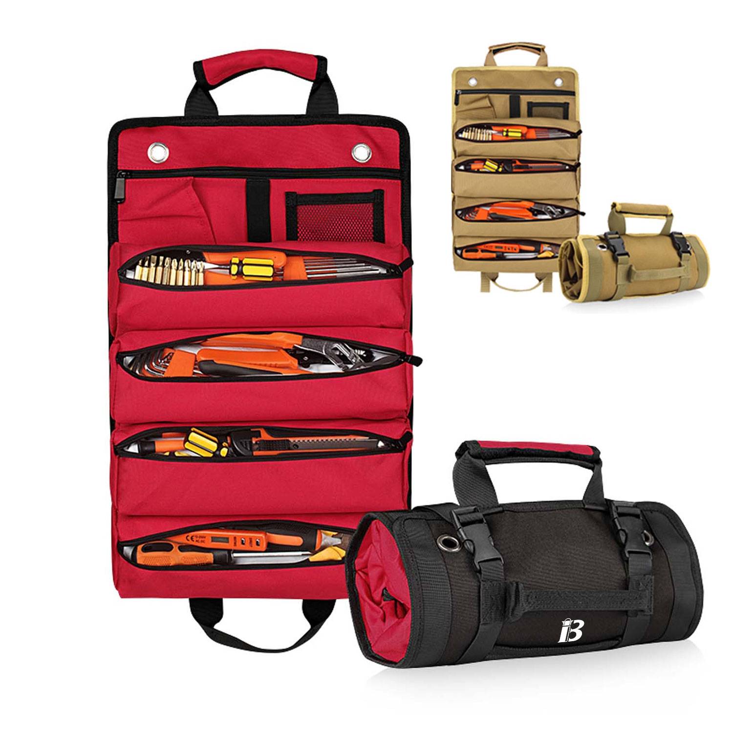 Canvas Portable Car Hardware Tool Storage Bag 1