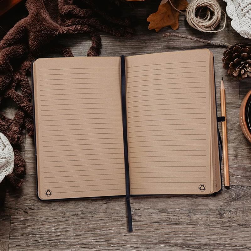RPET Two Tone Journal with Recycled Kraft Paper 5