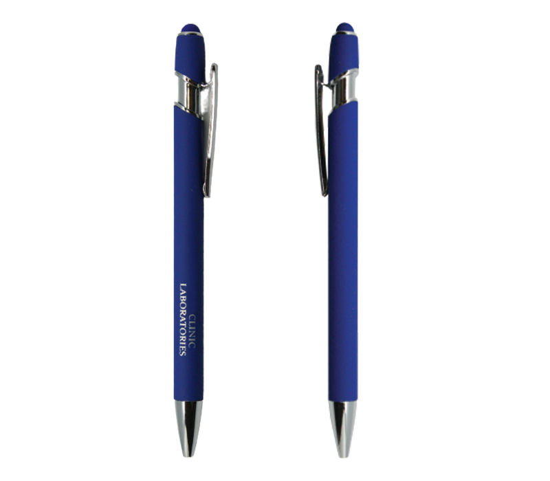 Rubberized Stylus Ballpoint Pen 11