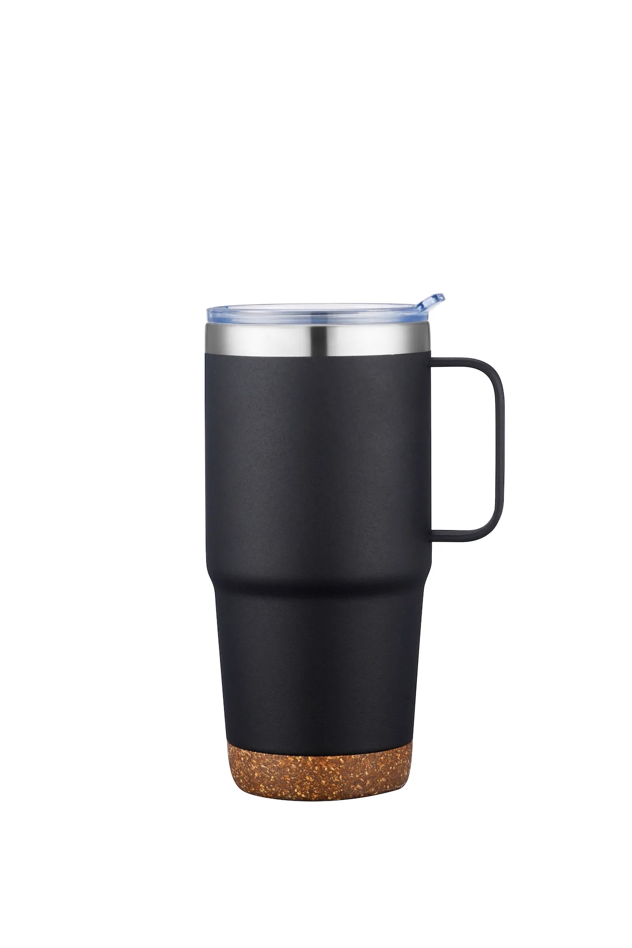 24oz Stainless Travel Mug with Cork Bottom