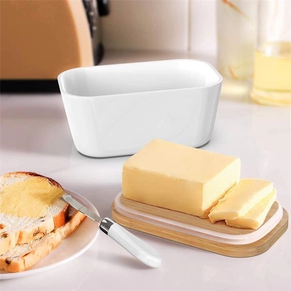 Bamboo Butter Dish 3