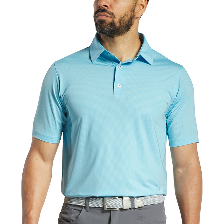 FootJoy Tonal Dot Print Lisle Polo 4
