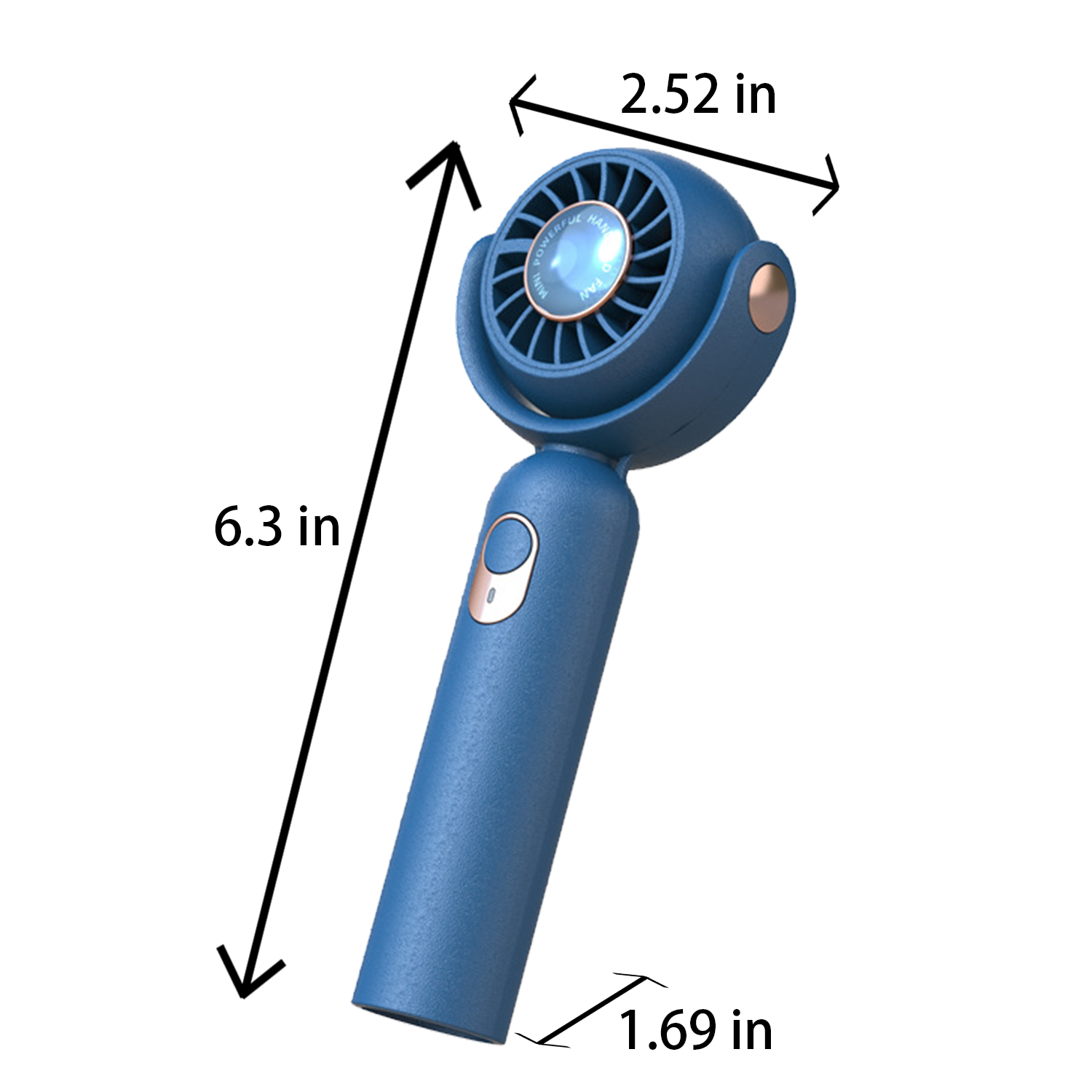 Portable Turbo Mini Handheld Fan 3