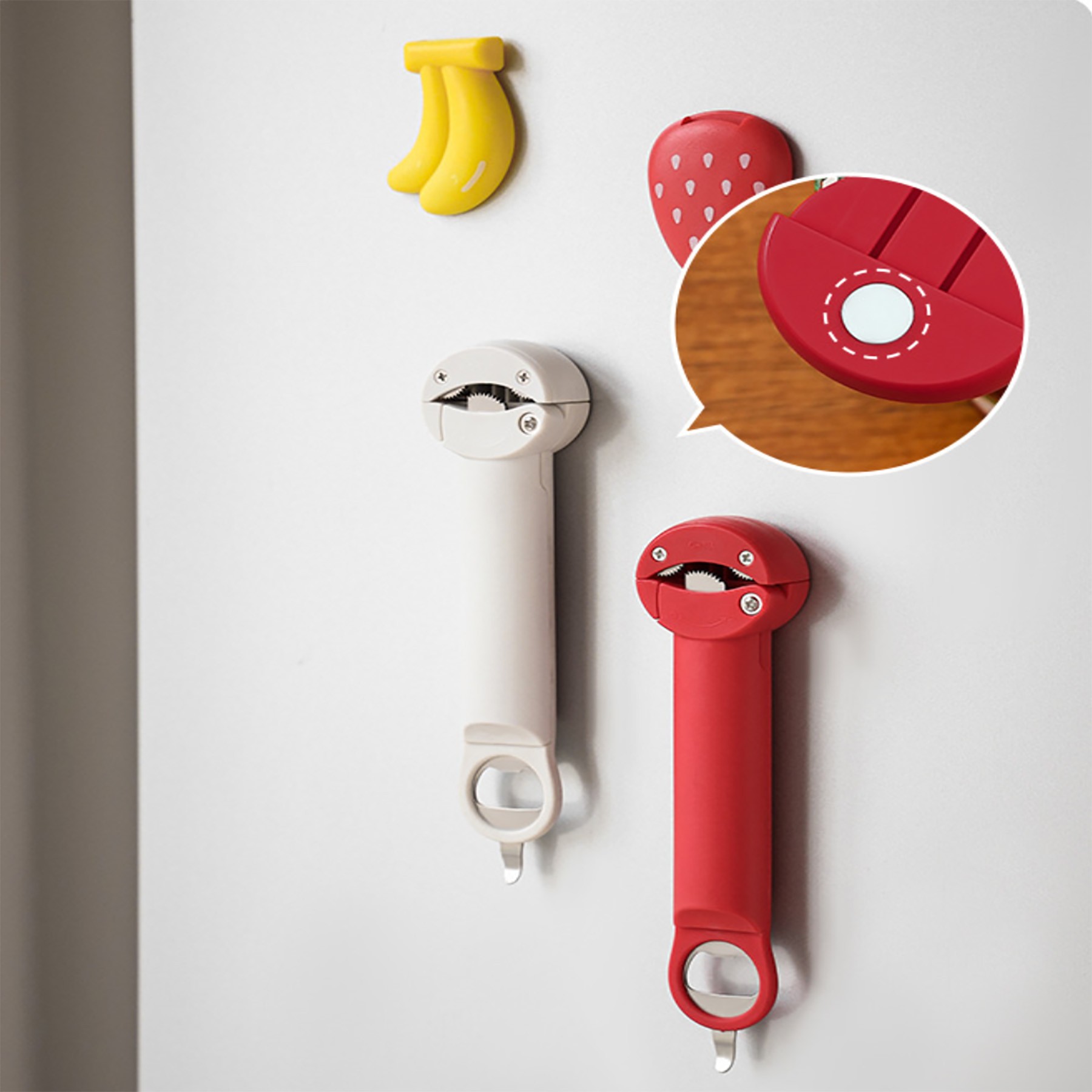 Multifunctional Magnetic Retractable Bottle Opener 9