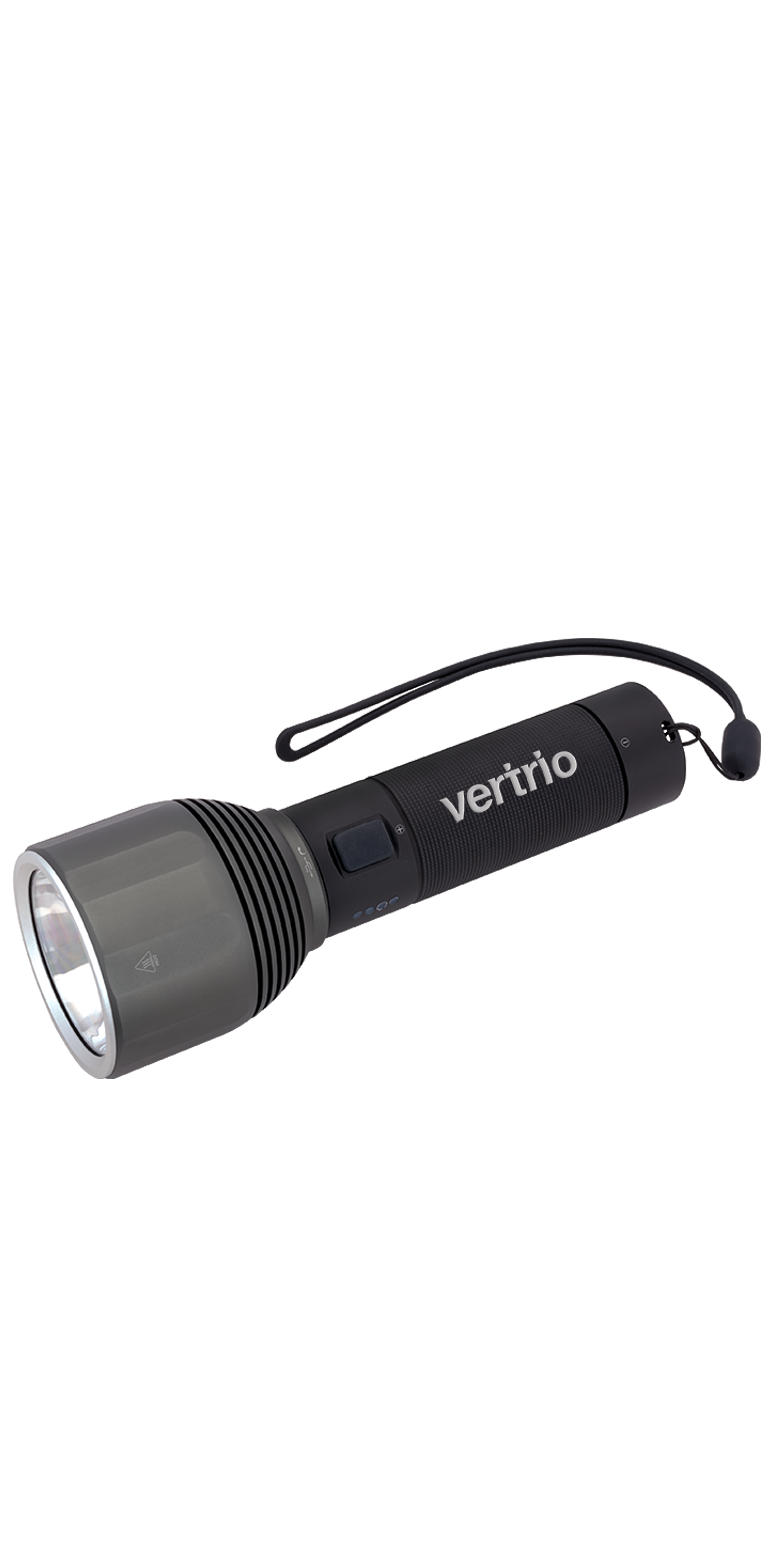 Rechargeable 20W LED Vega Flashlight 12