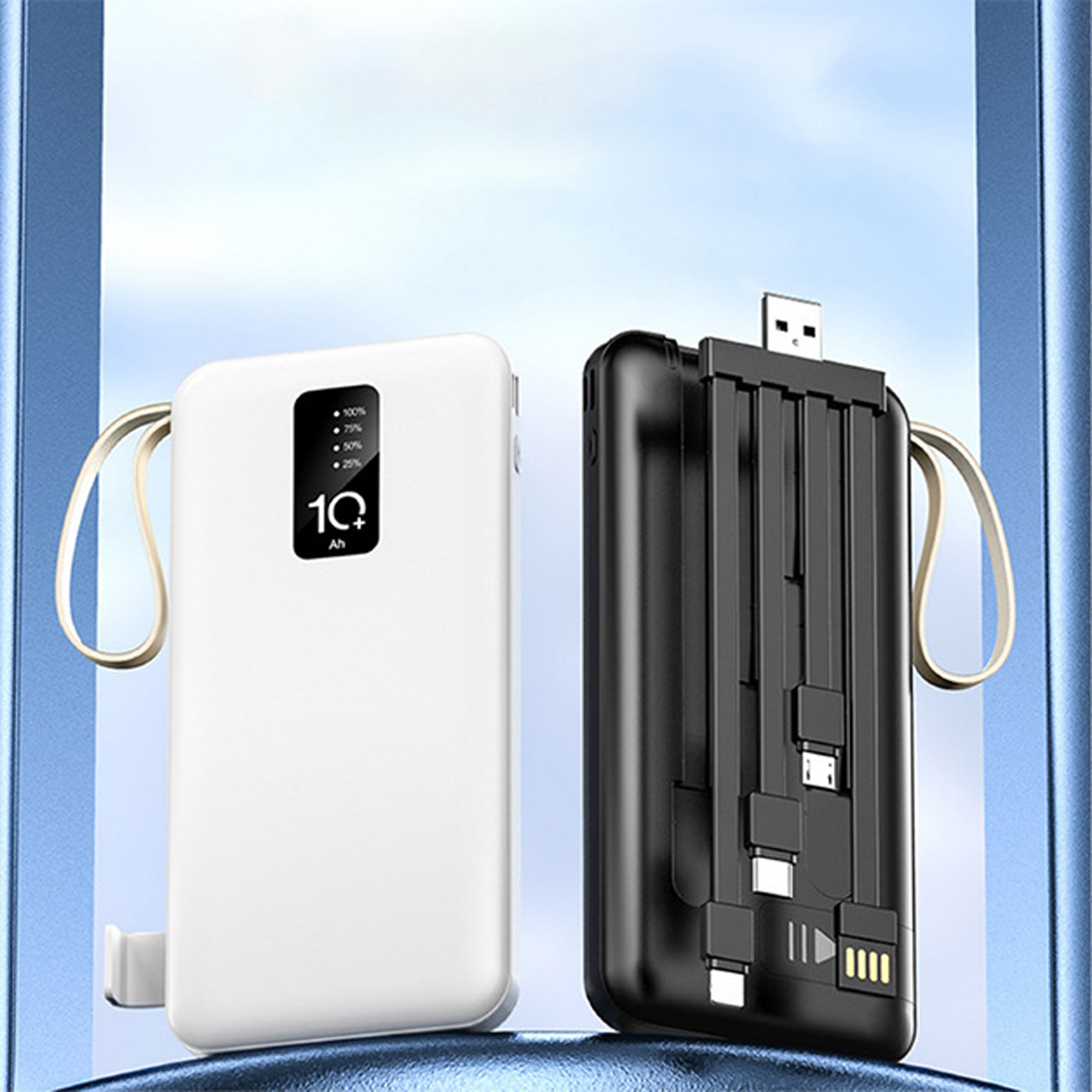10,000mAh Portable Fast Charging Power Bank 2