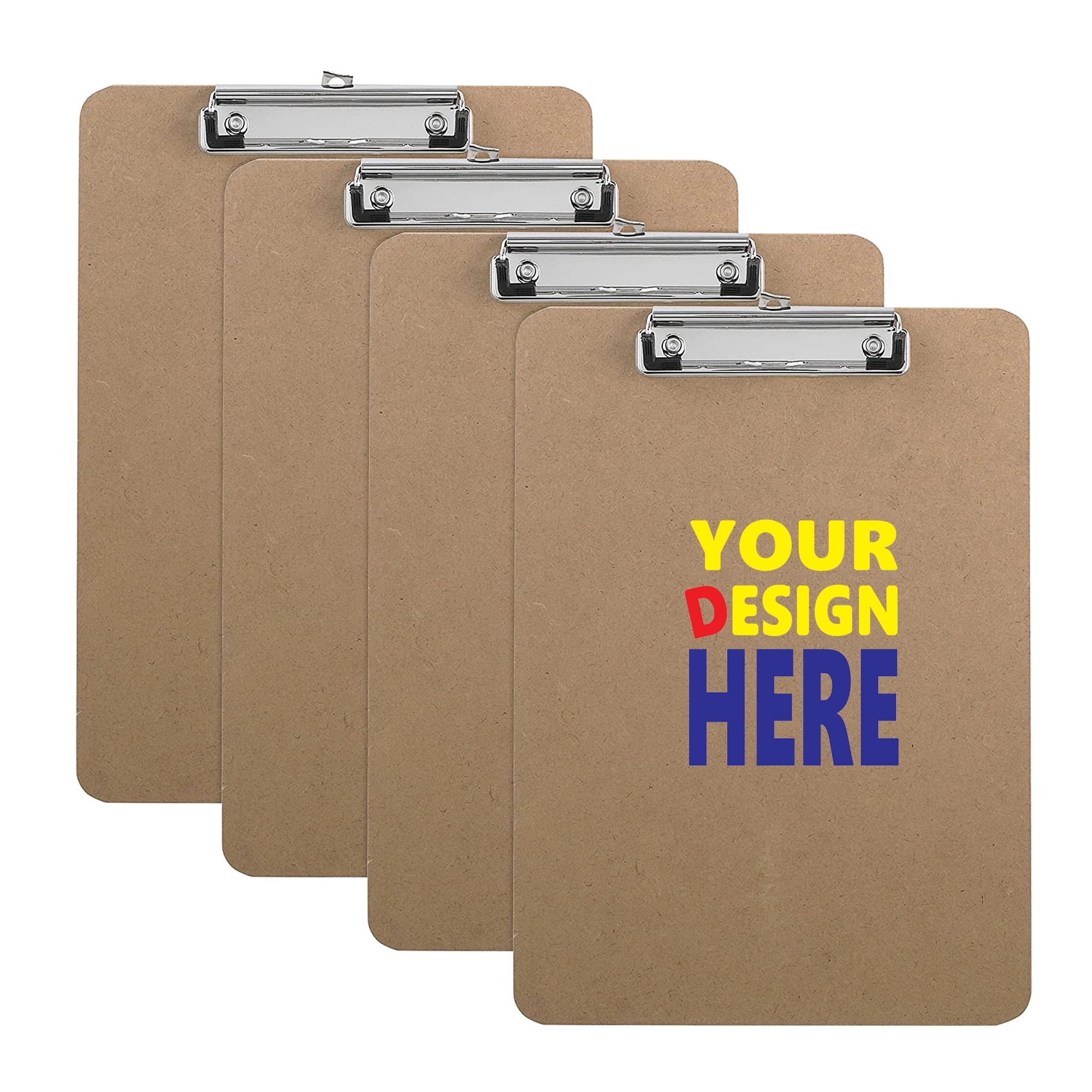 Business Source Flat Clip Hardboard Clipboard 2