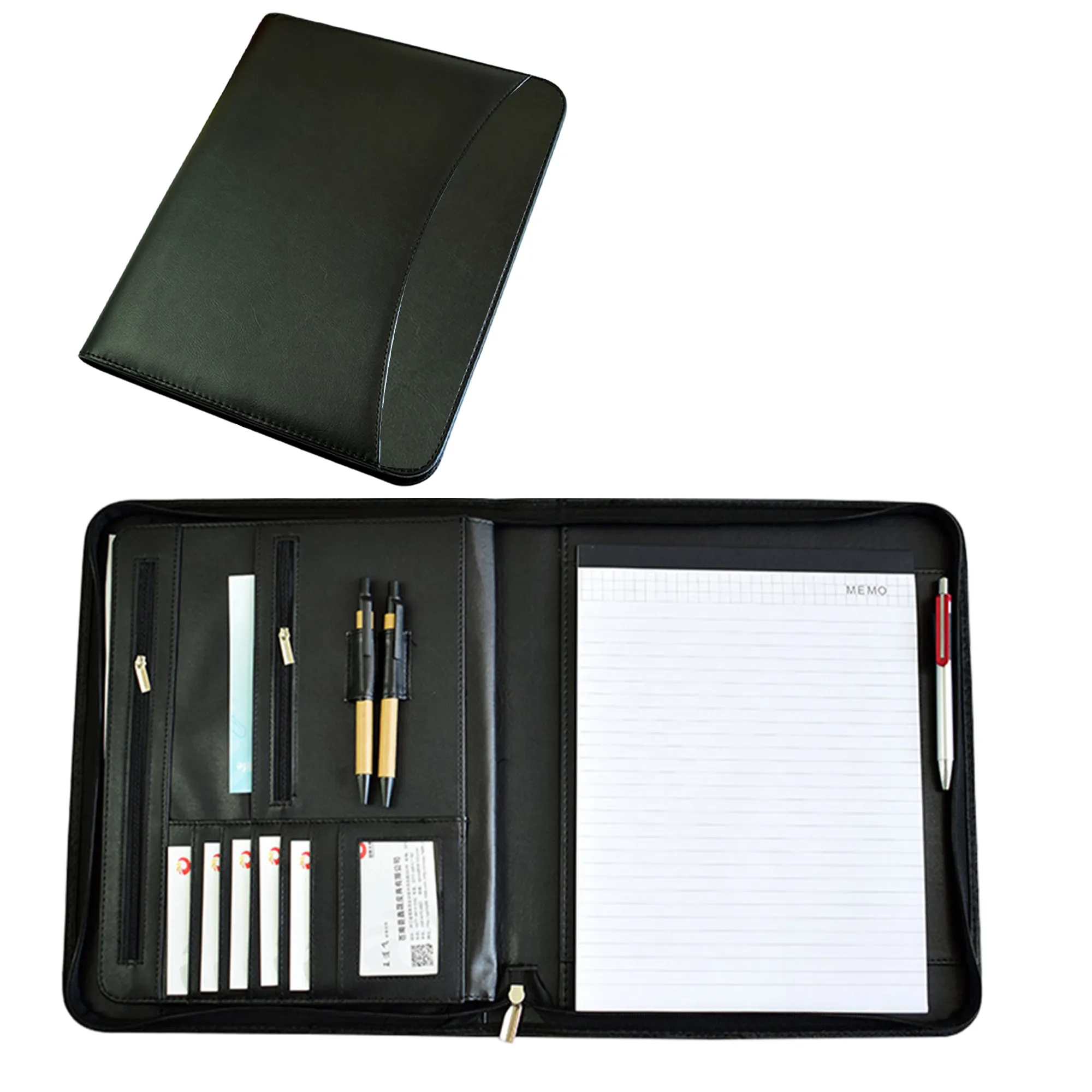 PU Leather A4 Organizer Folder for Business Use 1