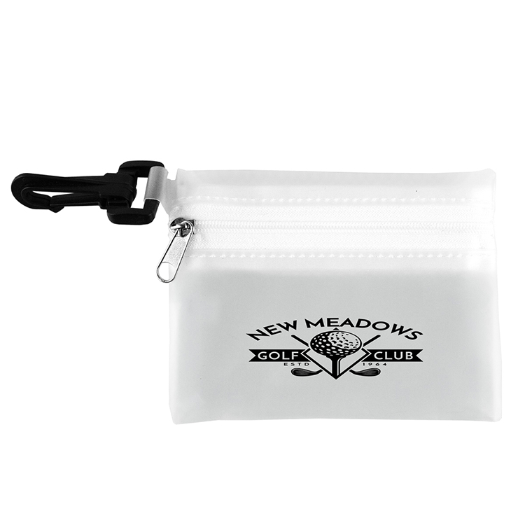 "FAIRWAY 12" 12 Piece Healthy Living Sun Kit Components inserted into Translucent Zipper Pack with C 6