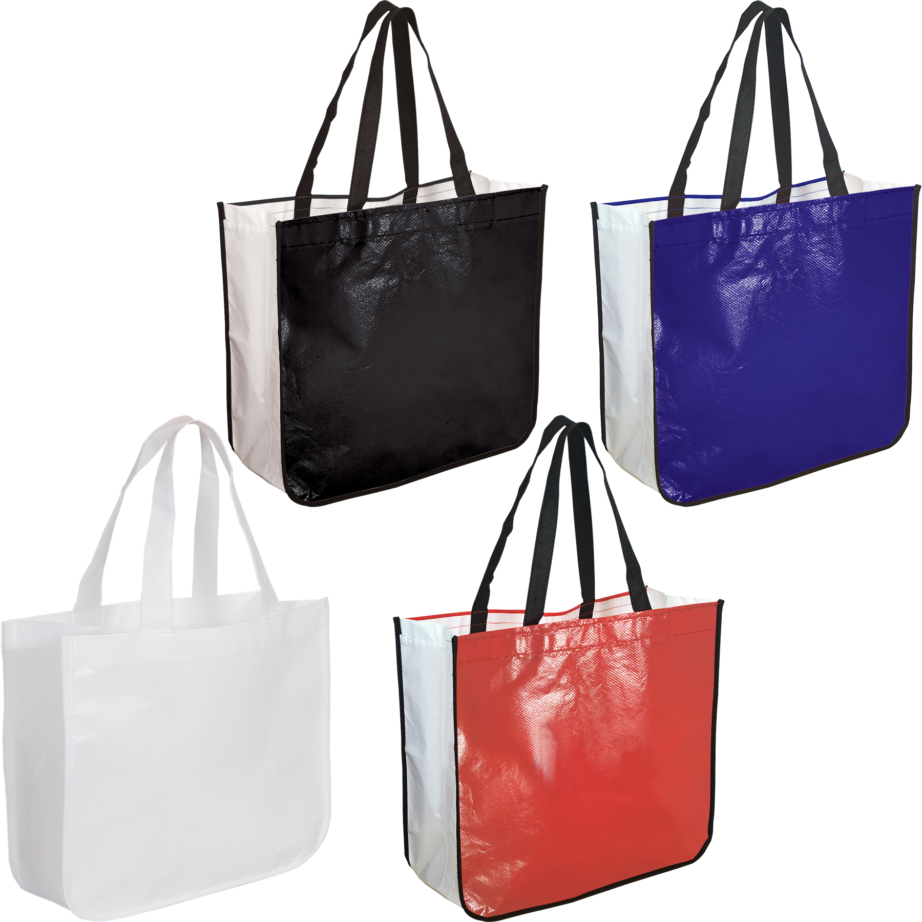 Extra Large Laminated Shopping Tote Bag 4