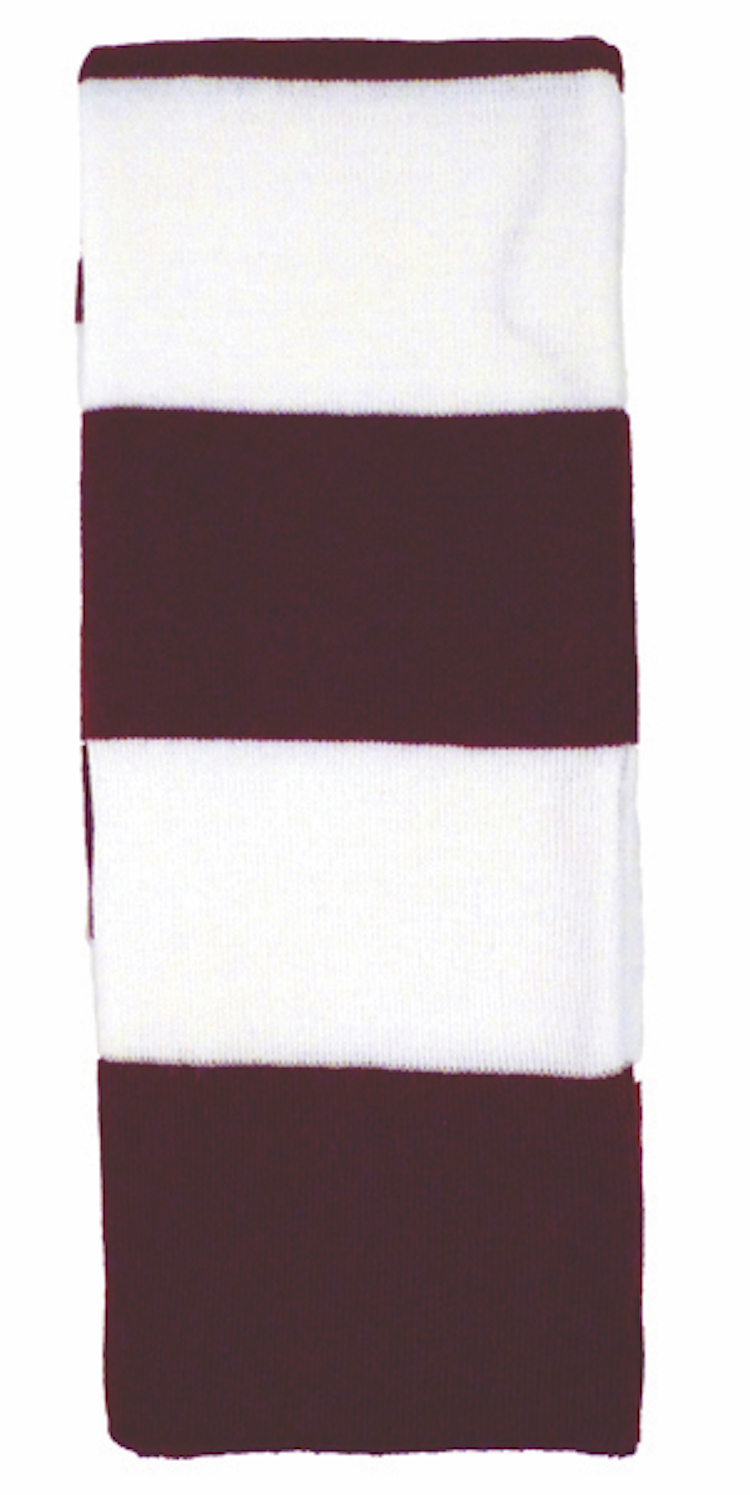 Striped Acrylic Scarf 8