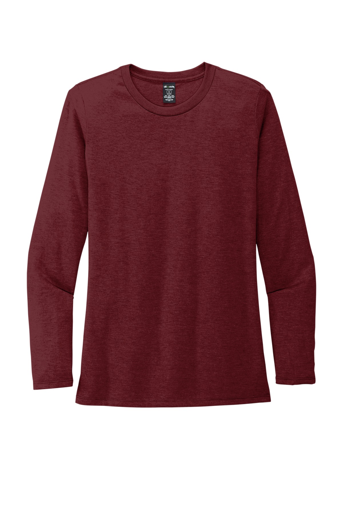 Allmade Women's Tri-Blend Long Sleeve Tee AL6008 4