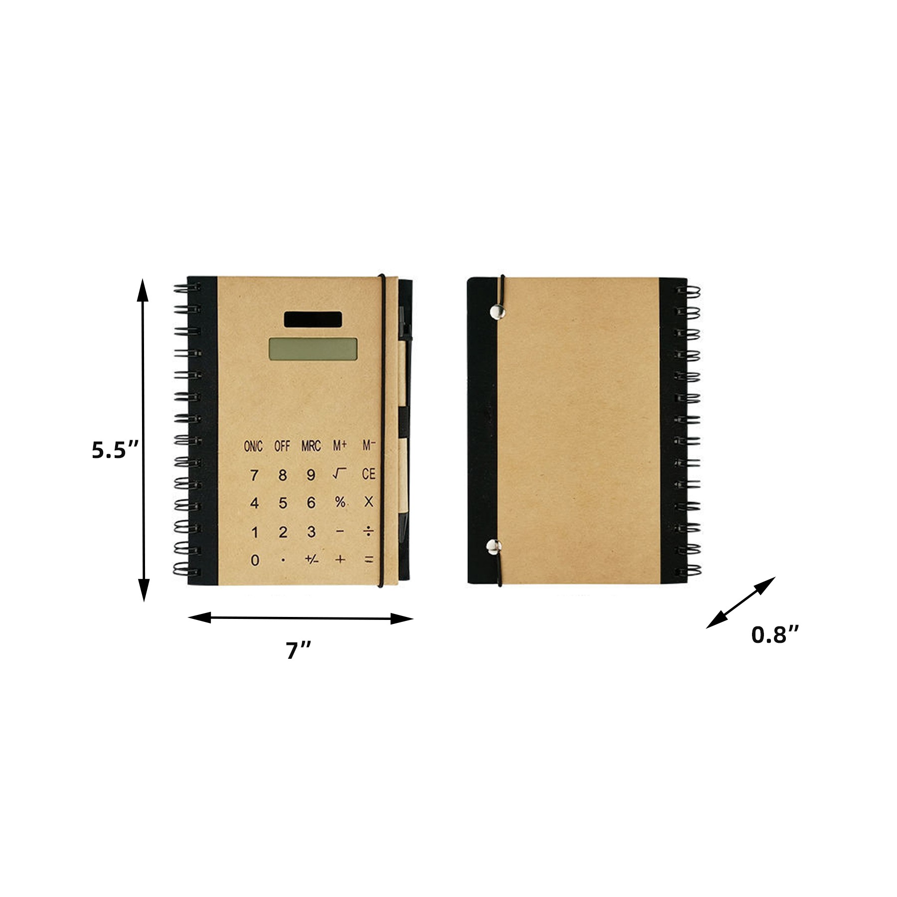 Calculator Notebook With Pen 2