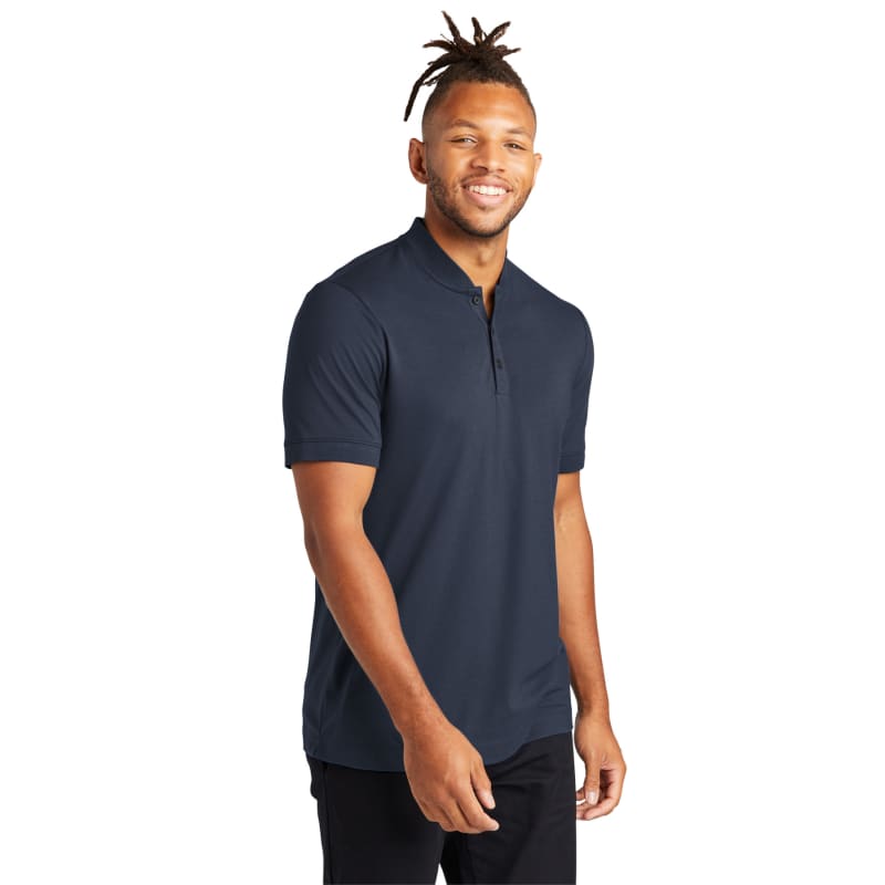 Mercer+Mettle Stretch Pique Henley 18