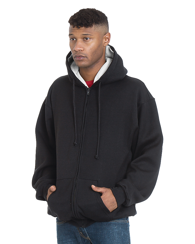 Super Heavy Full Zipper Hoodie, custom hoodie or sweatshirt with logo imprint 2