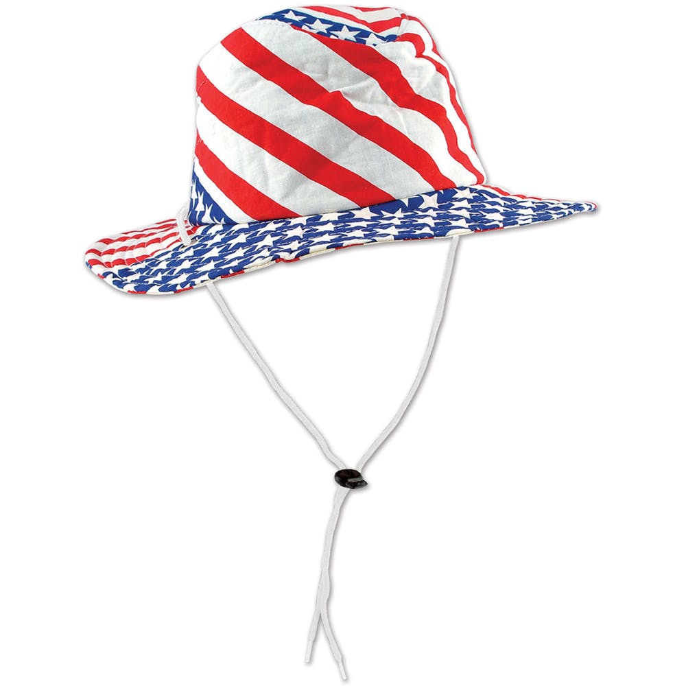 Patriotic Bucket Hats - Stars & Stripes One Size 2
