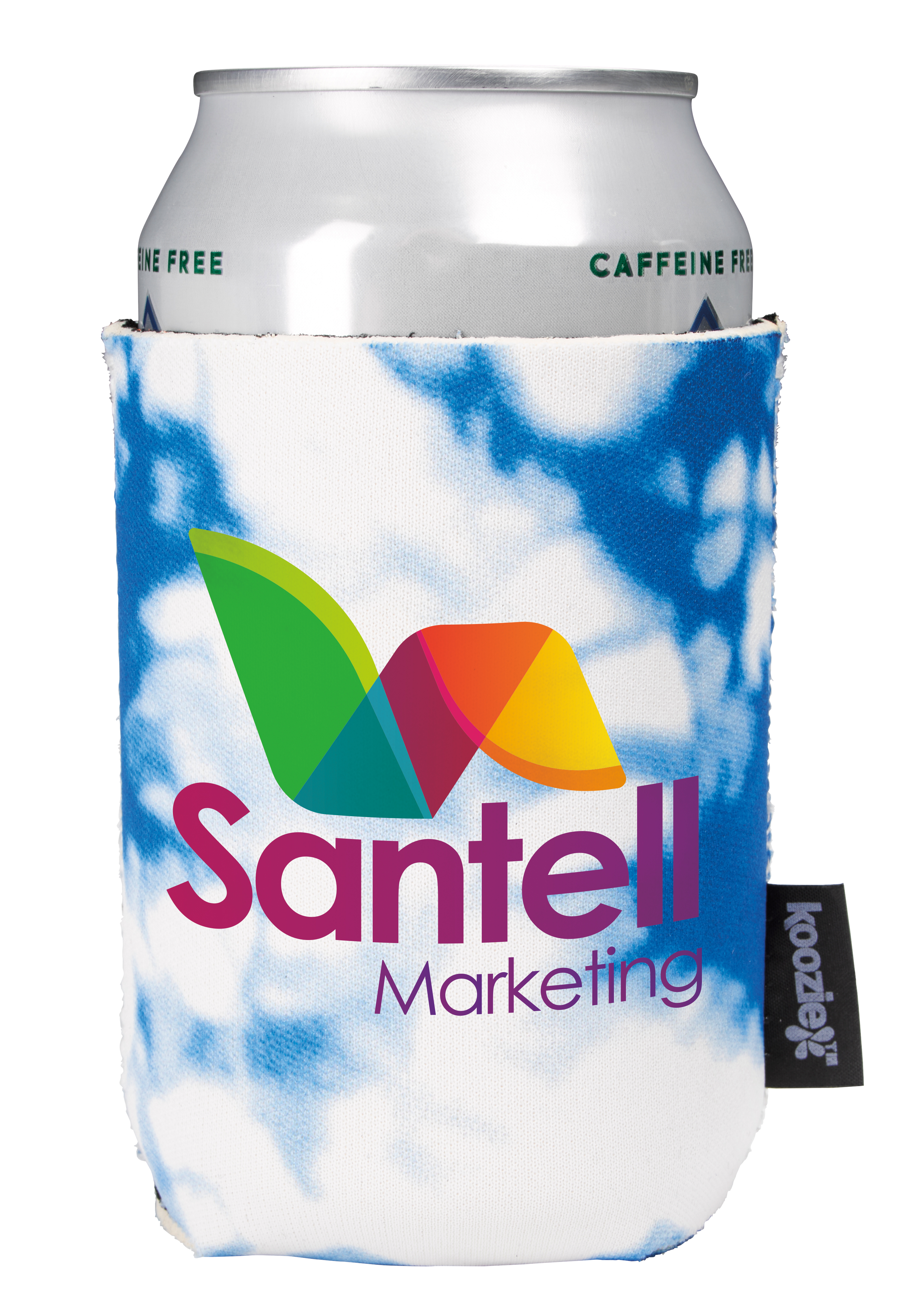 Tie Dye Can Cooler