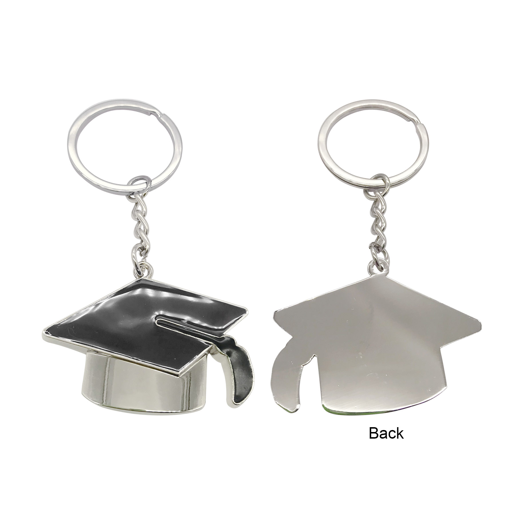 Free Shipping Multicolor Graduation cap / Mortarboard Key Chain 11
