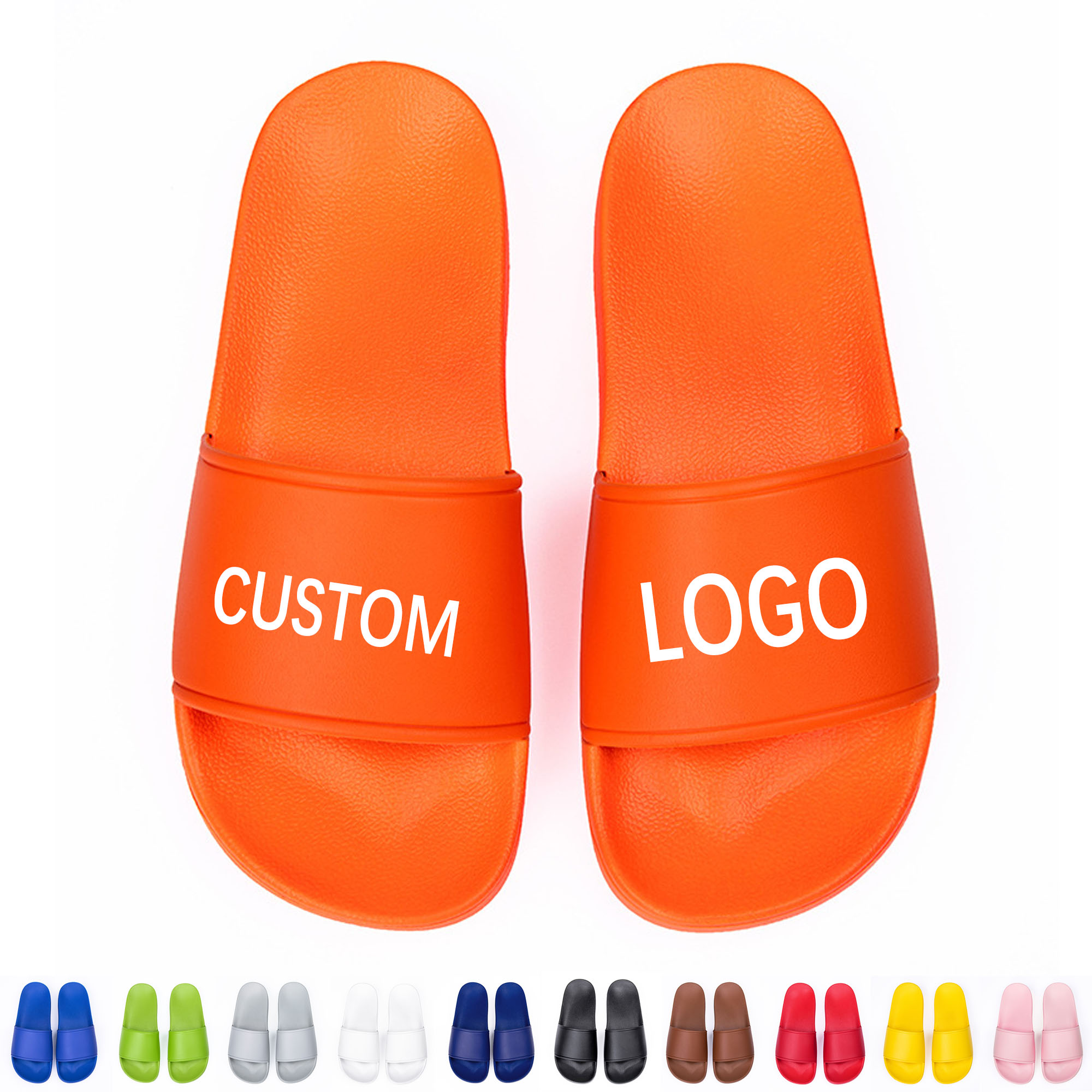 Full Color Platform Summer Slides Slippers 3