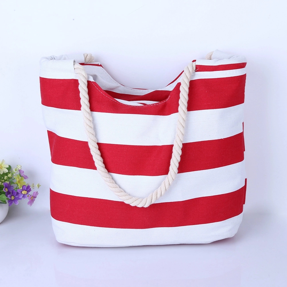 Handle Handbag Tote Beach Bag, custom tote bag with logo imprint 3