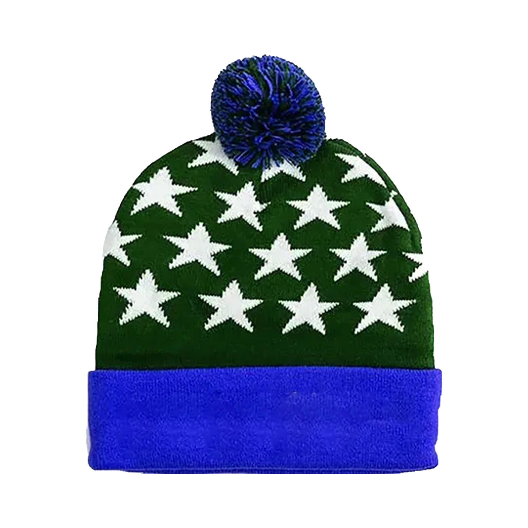 Jacquard Knit Beanie 11