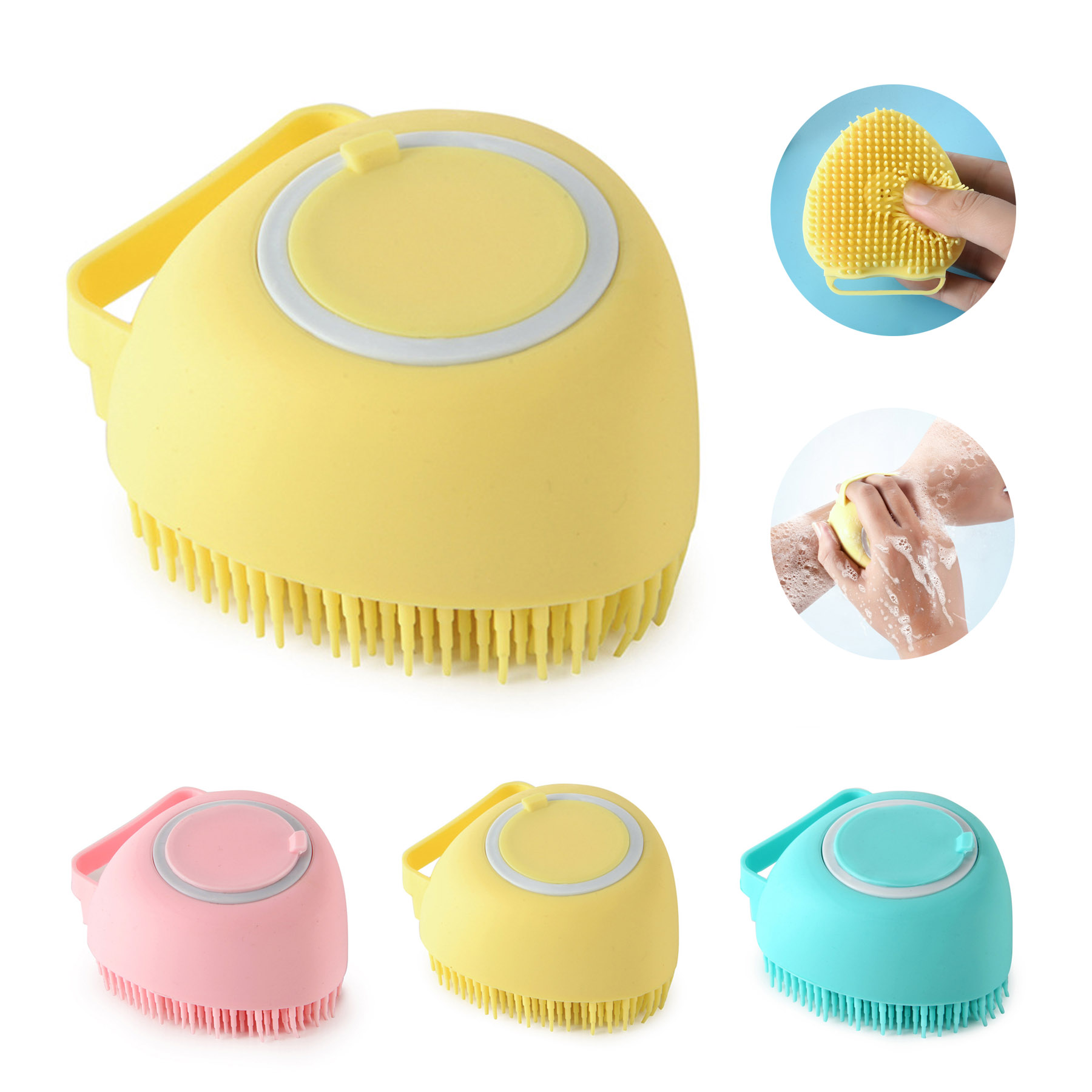 Silicone Massage Bath Brush 1