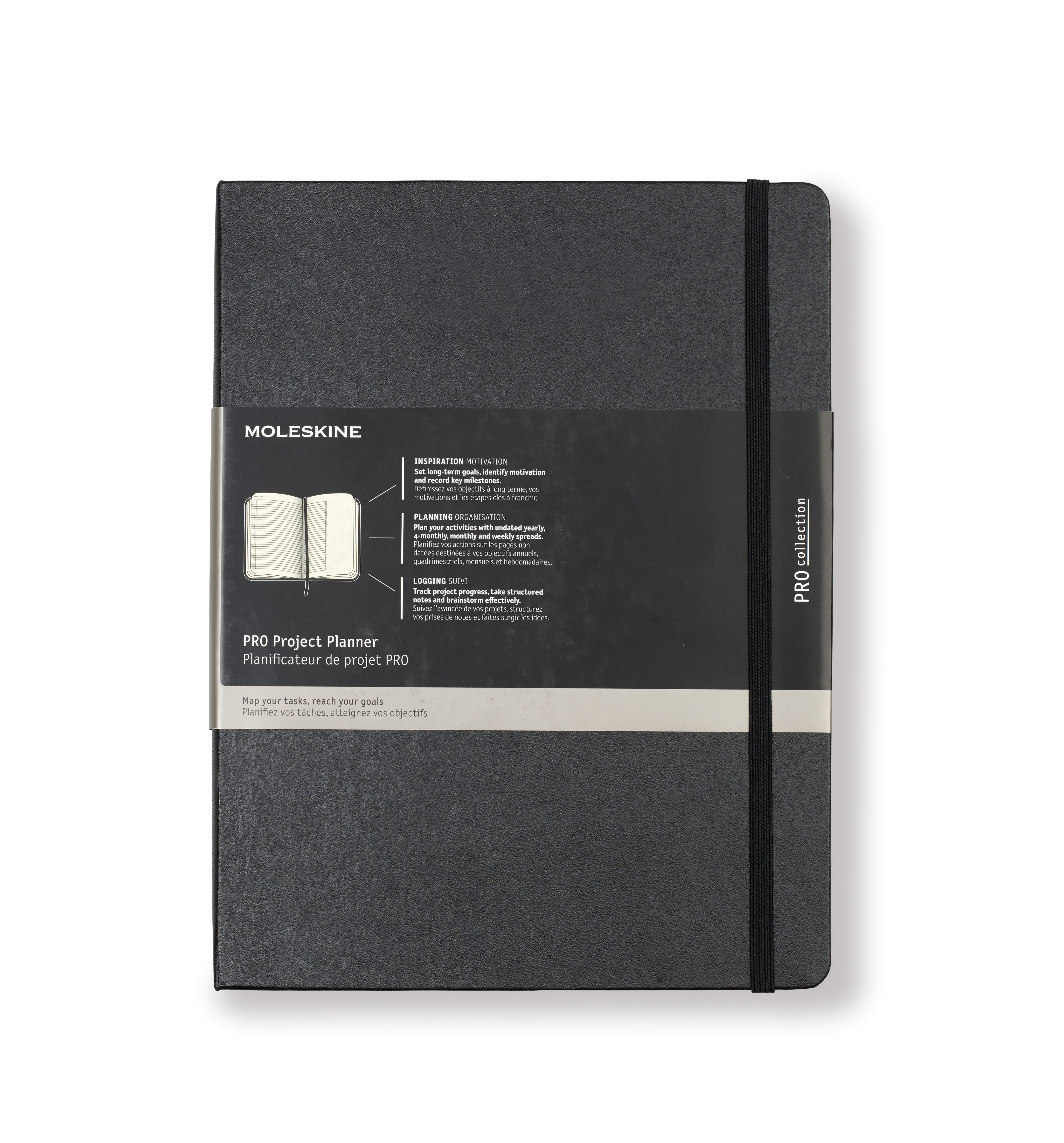 Moleskine® Hard Cover Ruled XL Professional Project Planner