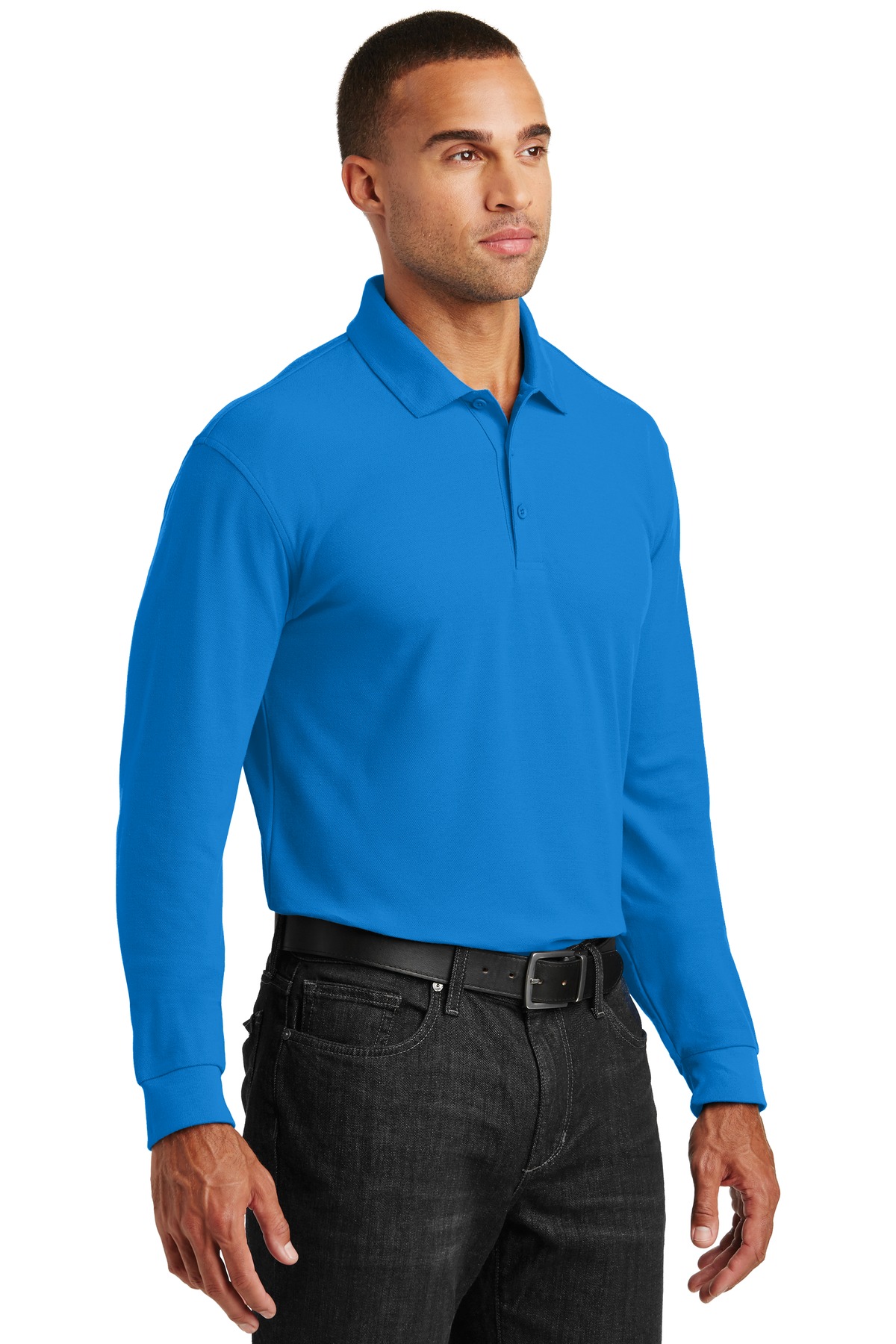 Long Sleeve Core Classic Pique Polo