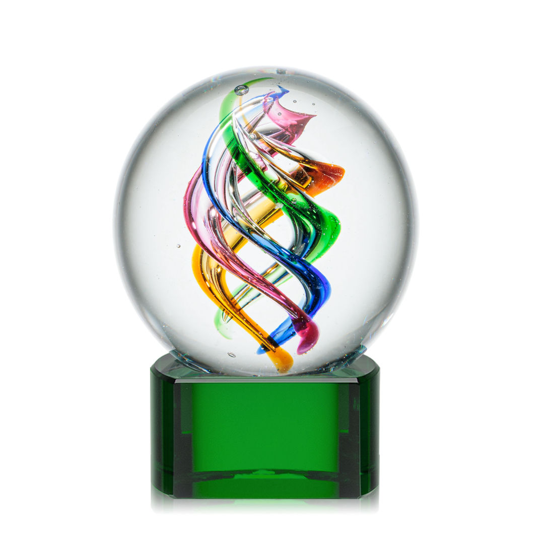 Galileo Award on Paragon Base - Green 6