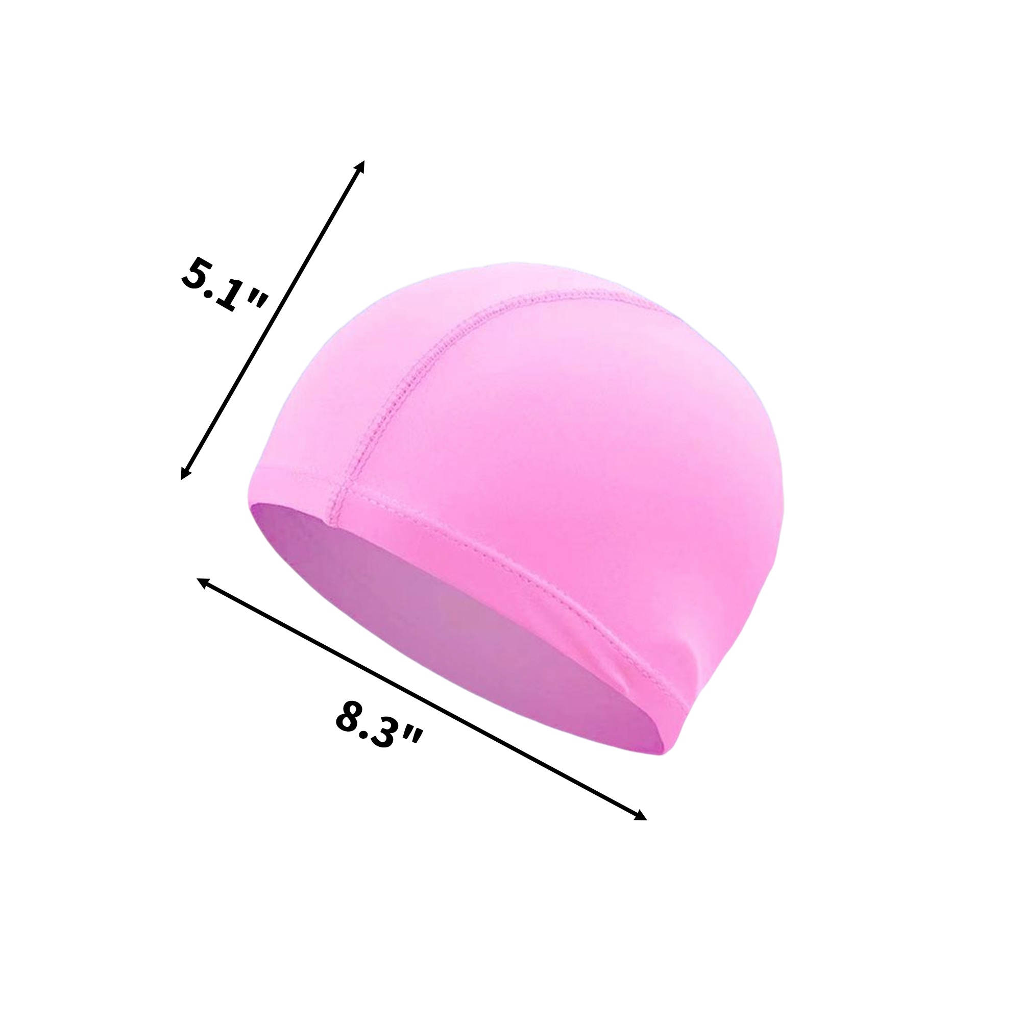 Stretch Polyester Swim Cap 3