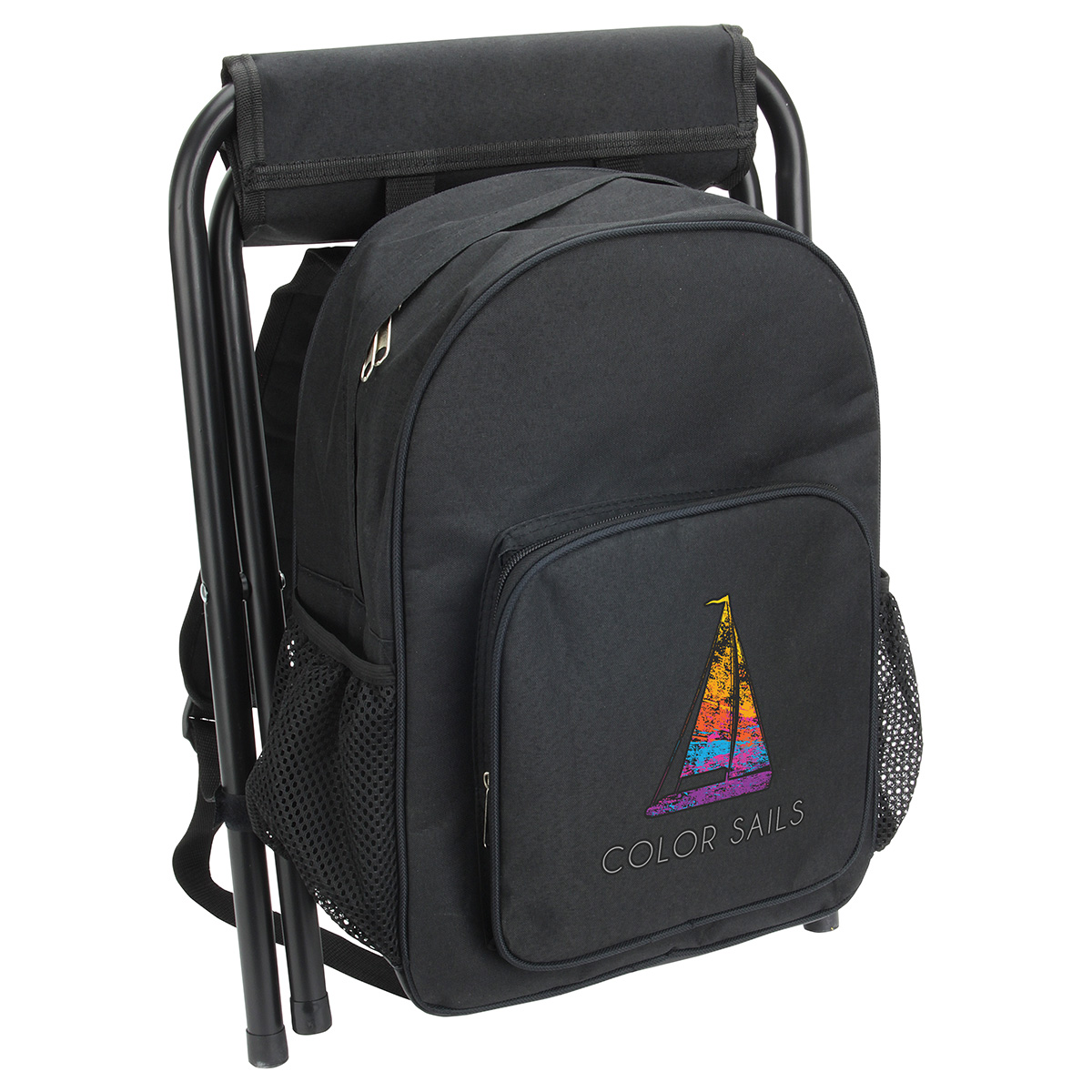 Fieldcrest Cooler Backpack with Folding Stool 9