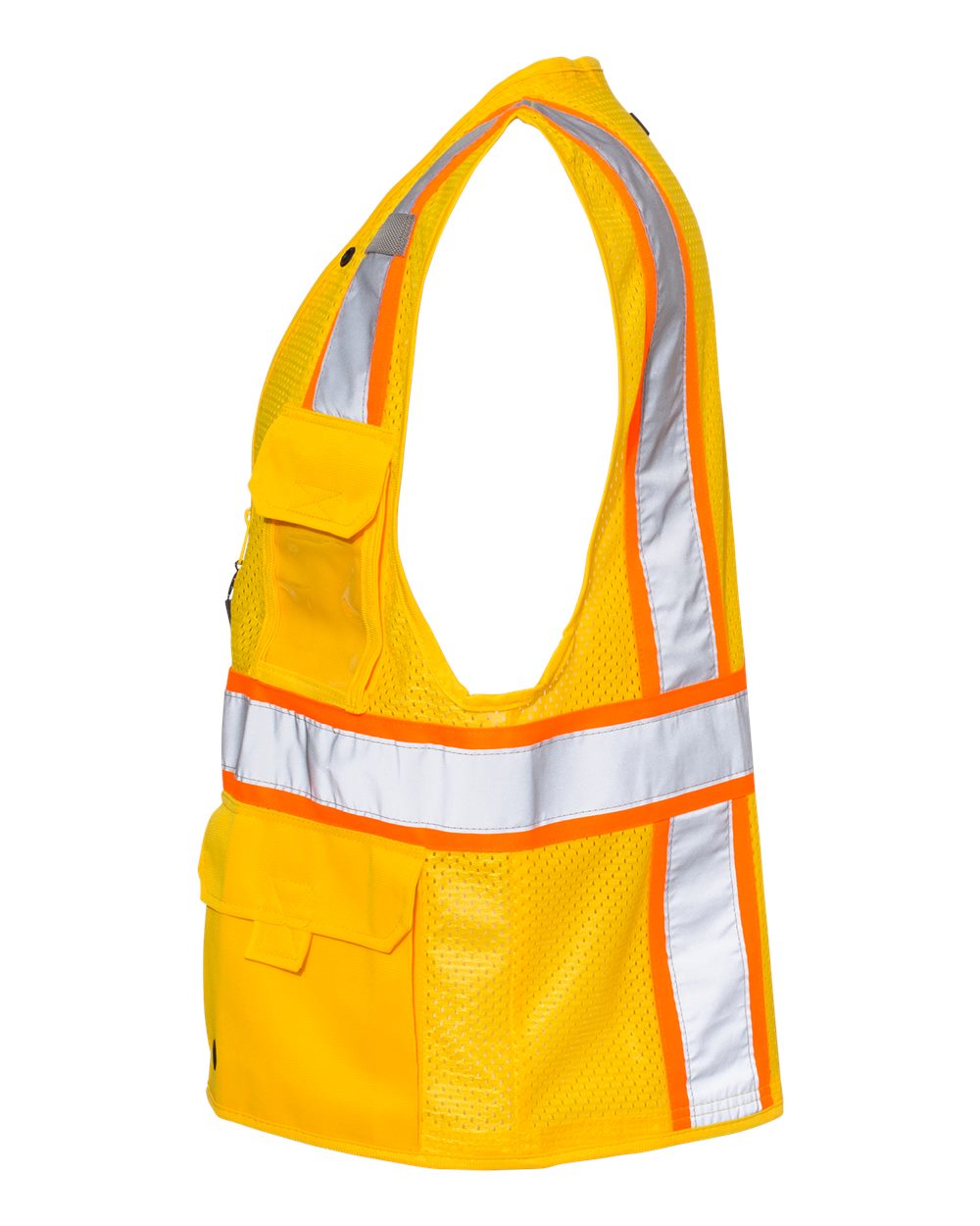 Unisex EV Series® Enhanced Visibility Multi-Pocket Mesh Vest - B100-111 22