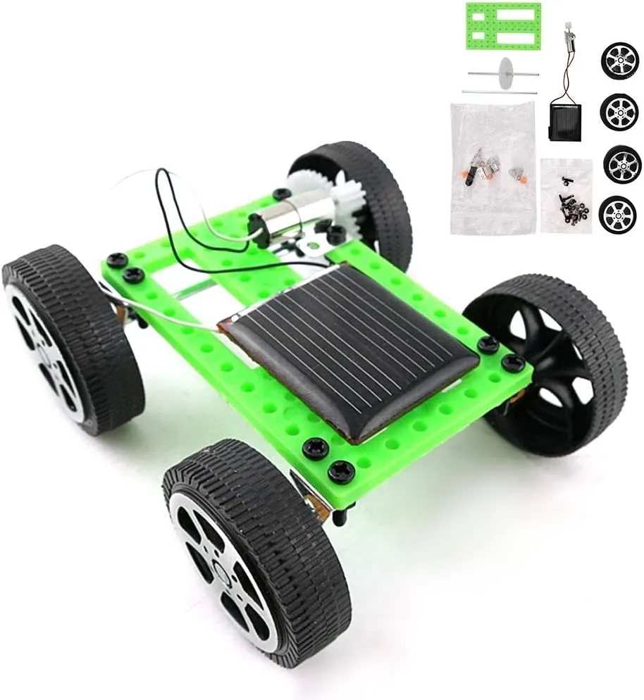 DIY Assemble Solar Power Car 2