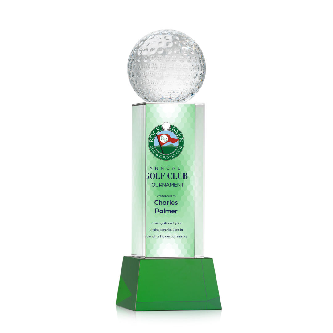Golf Ball VividPrint™ Award on Belcroft - Green 6