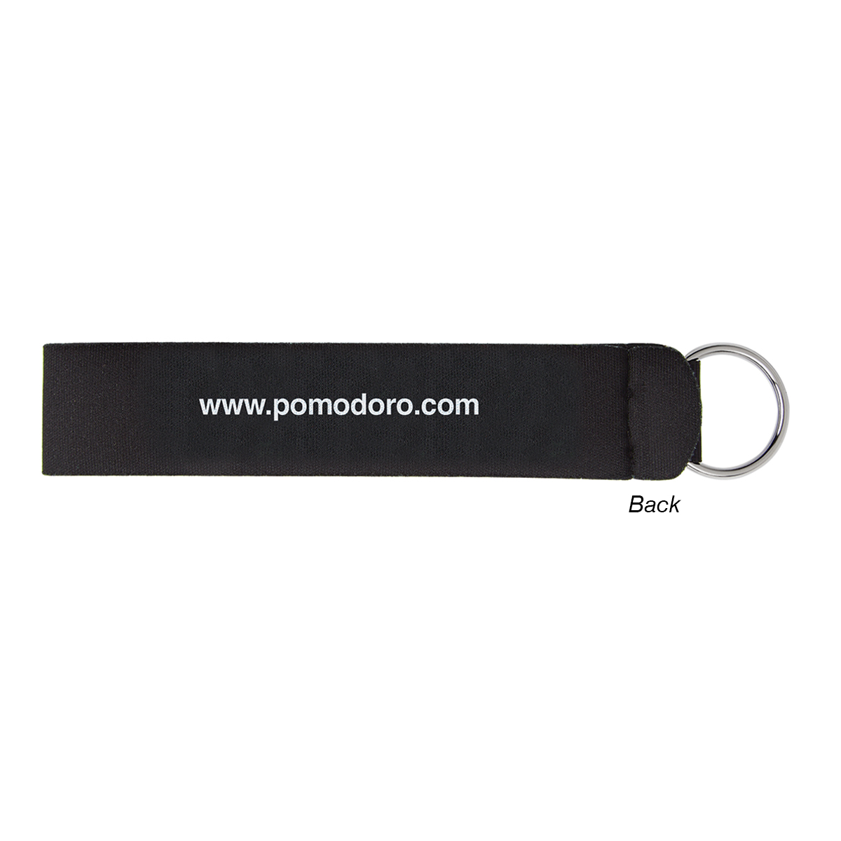 Neoprene Wristband With Key Ring 6
