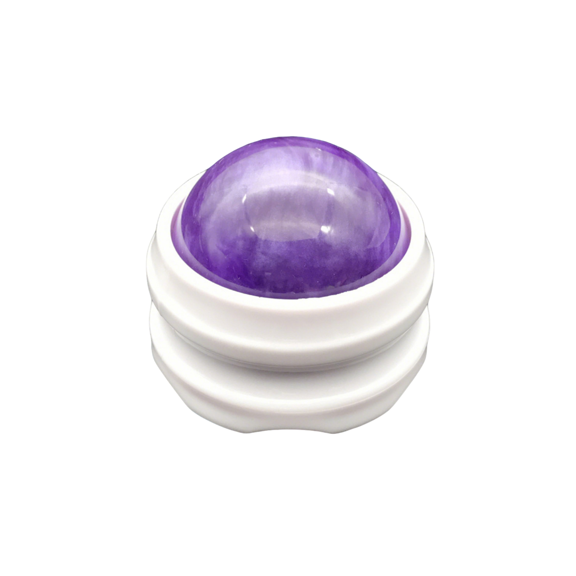 Handheld Resin Massage Ball With Rolling Base 16