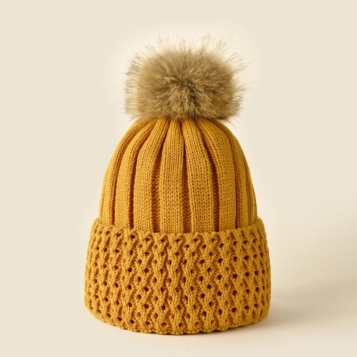 Knit Beanie Hat 6