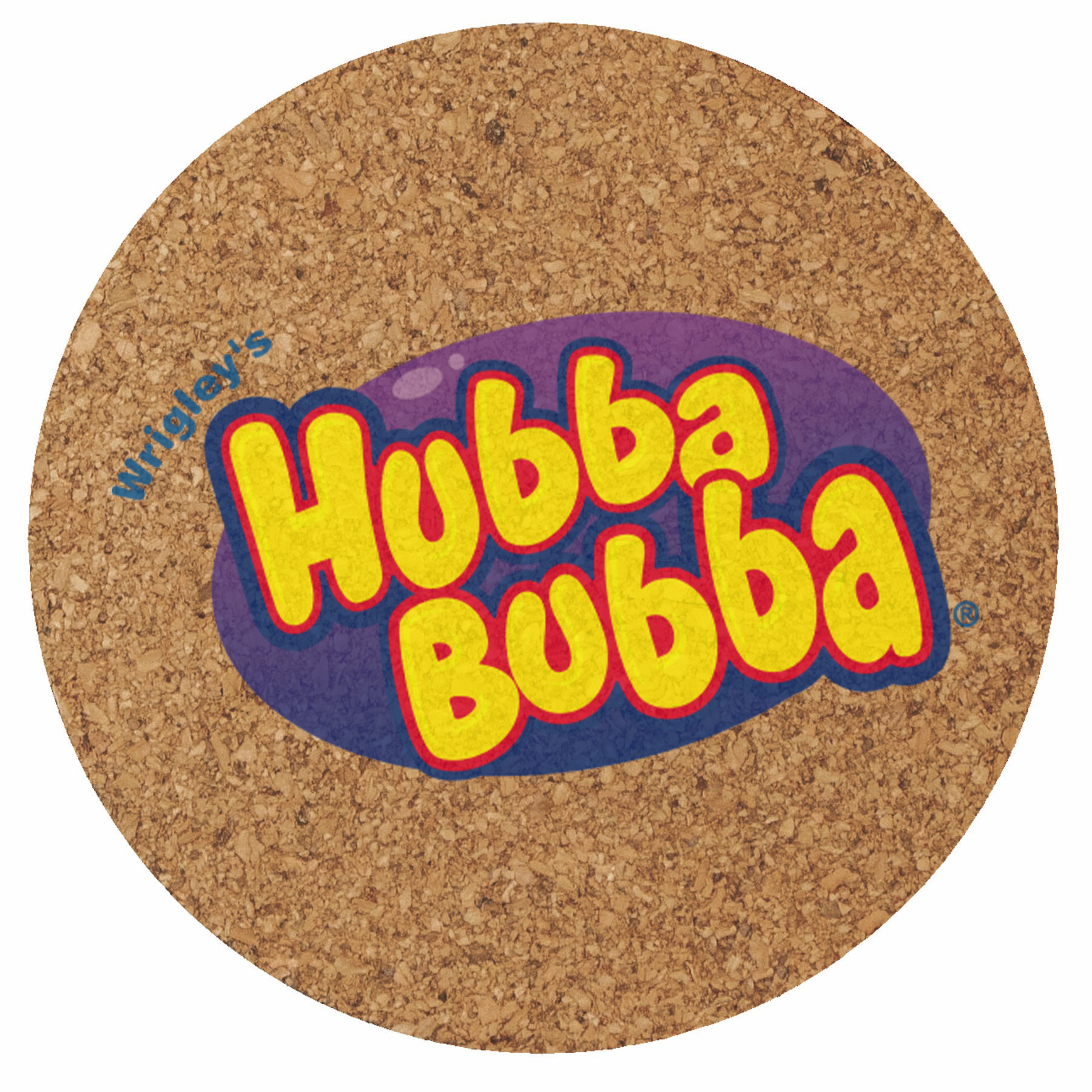 Cork Coaster, 3.5" Round, Digital