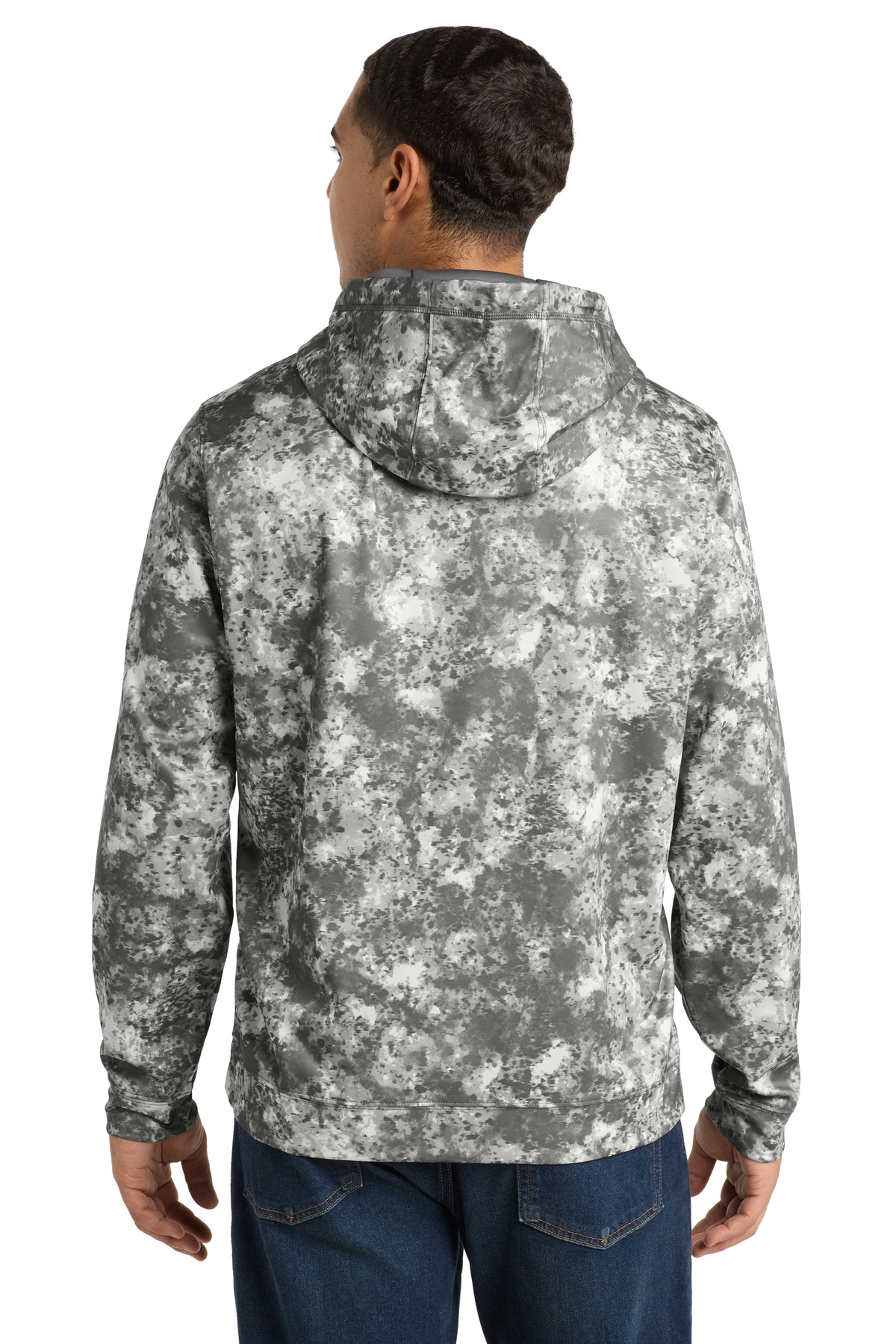 Sport-Tek Sport-Wick Mineral Freeze Fleece Hooded Pullover. ST230 34