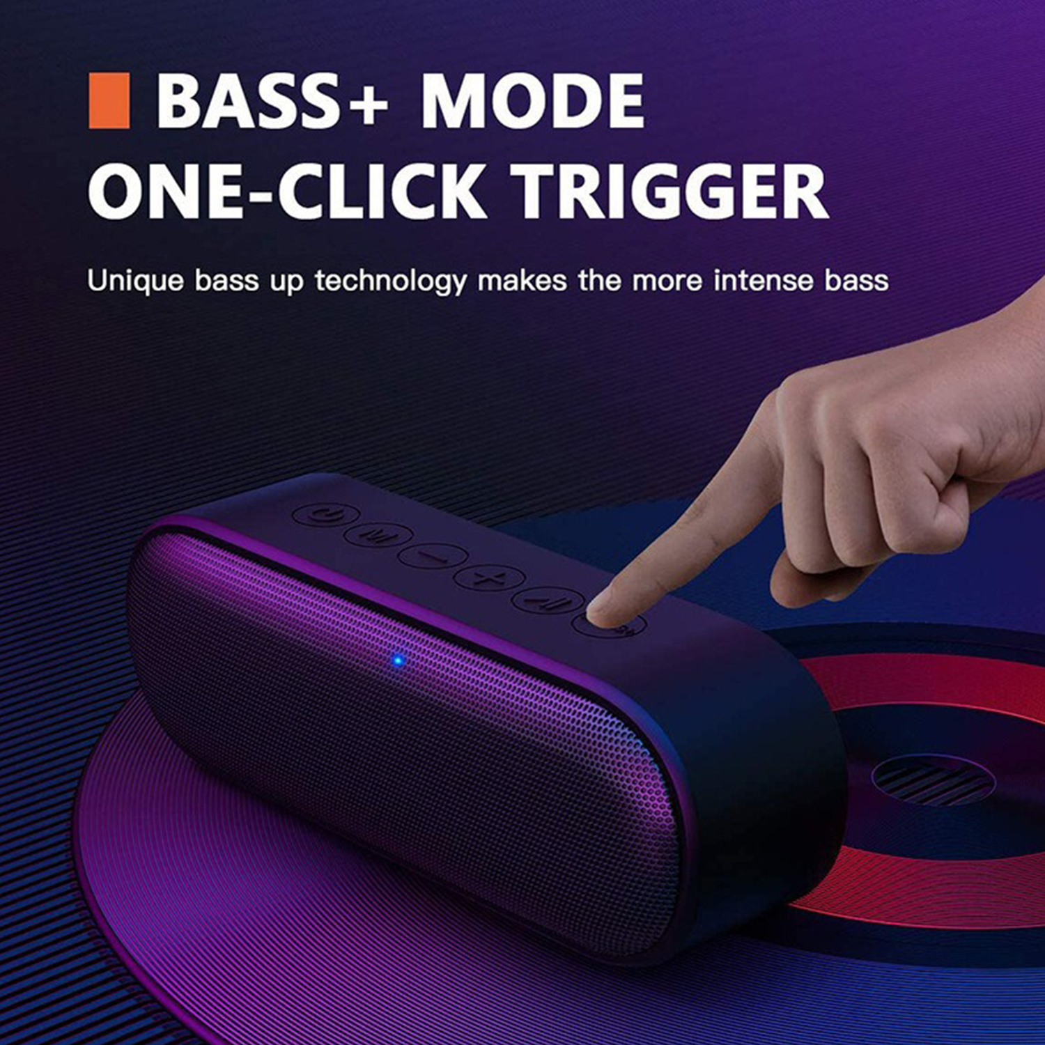 Plastic Waterproof Bluetooth Speaker 6